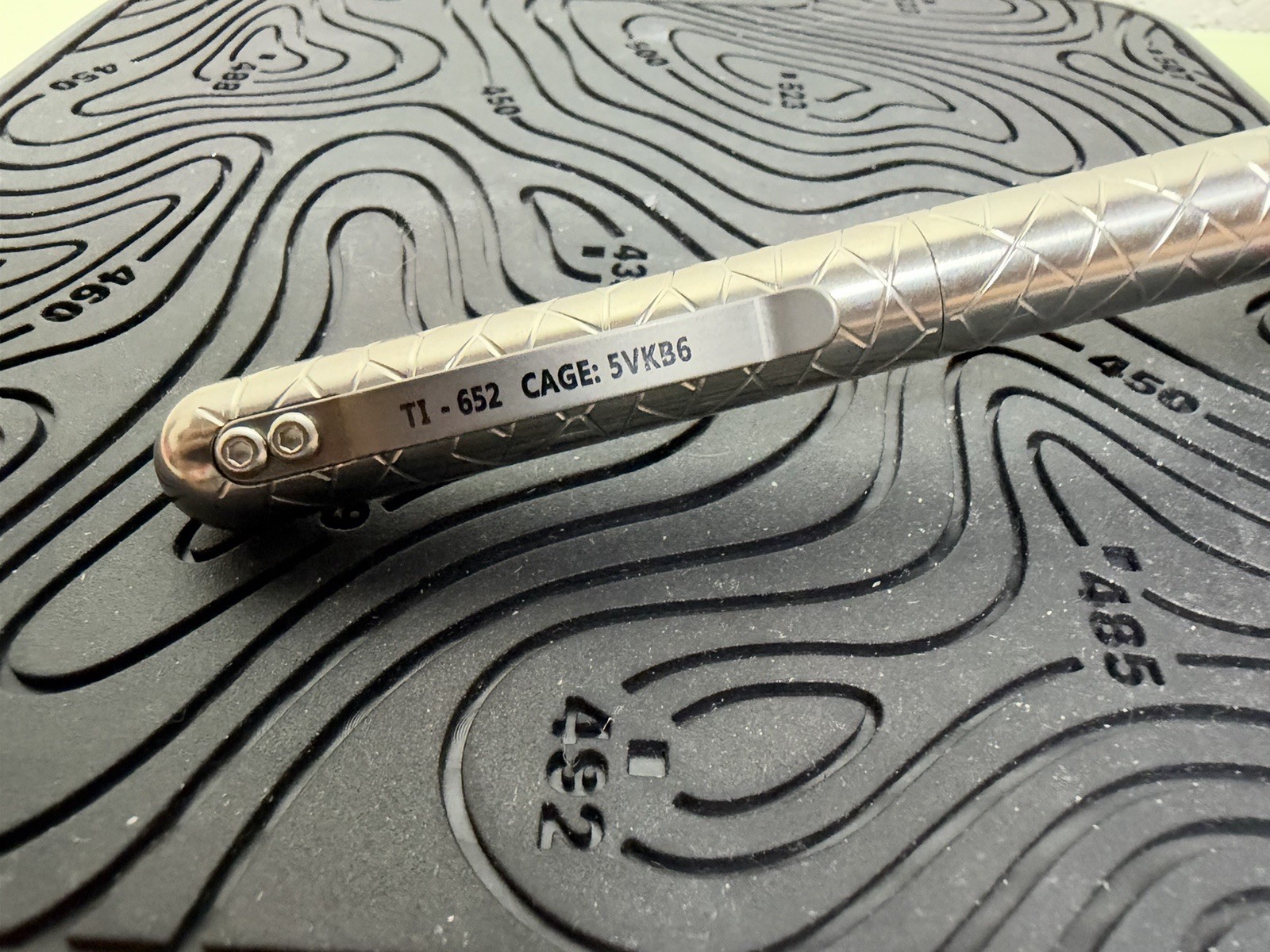 Maratac Embassy Pen Titanium Limited Edition Numbered New Maratac Embassy Pen Titanium Limited Edition Numbered New