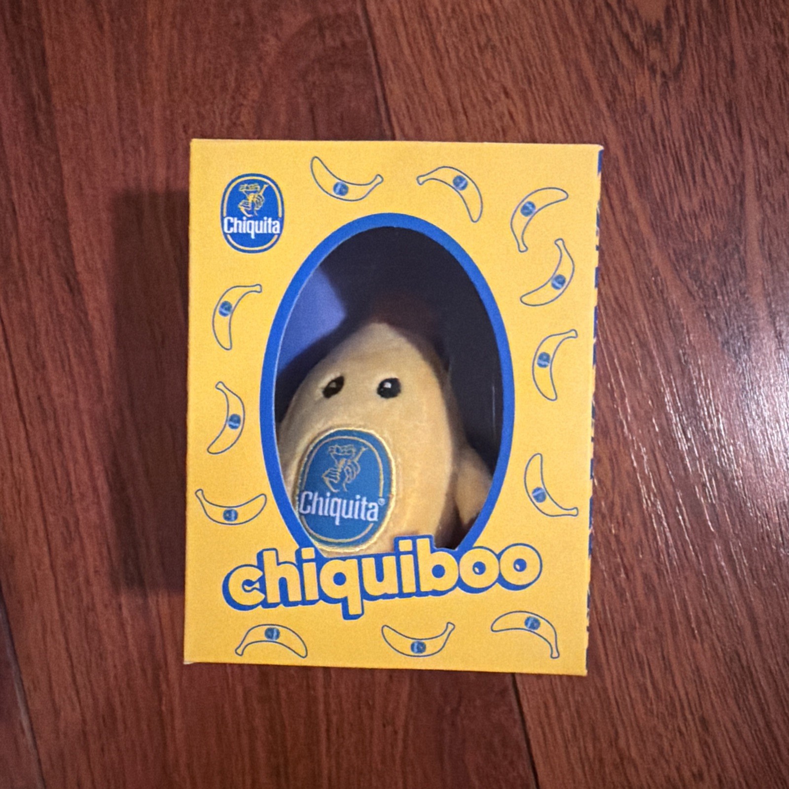 Chiquita Chiquiboo Banana Plush Keychain - RARE LIMITED EDITION - New