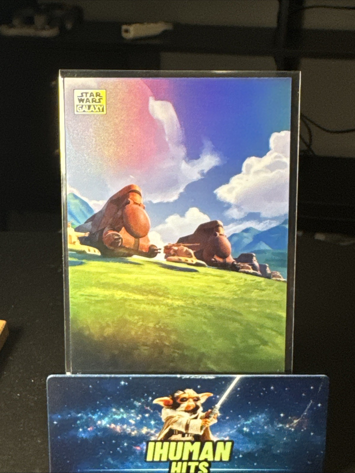 2024 Topps Chrome Star Wars Great Grass Plains #AN-2 Art of Naboo Original Art
