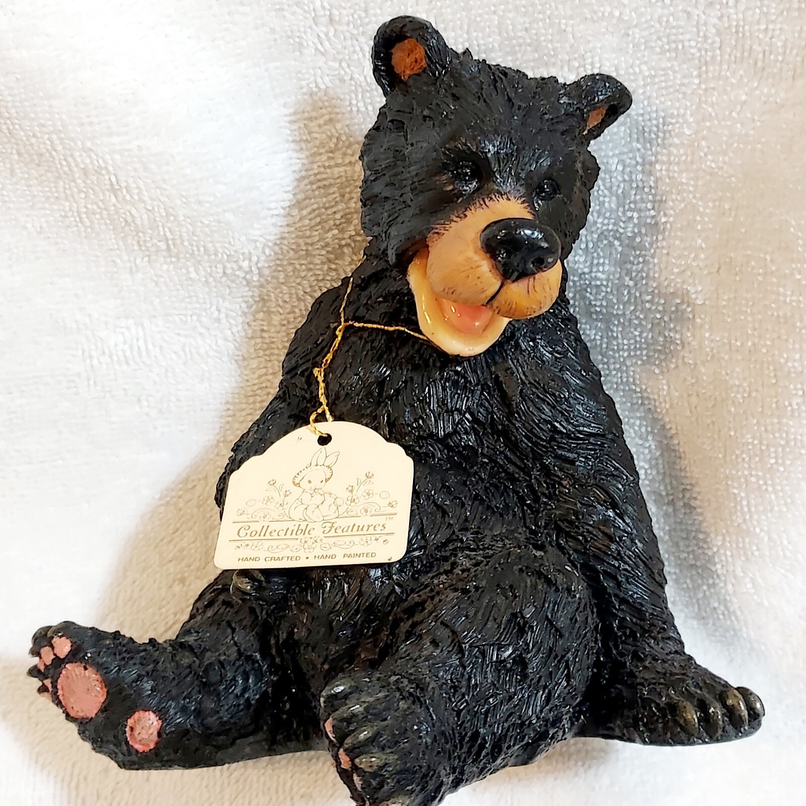 SITTING BEAR FIGURINE (RESIN) 5\ SITTING BEAR FIGURINE (RESIN) 5\