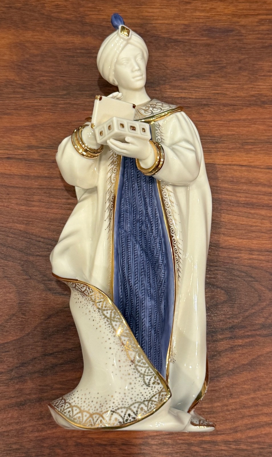Lenox First Blessing Nativity Balthazar Wise Men Three Kings Open Box 6092175