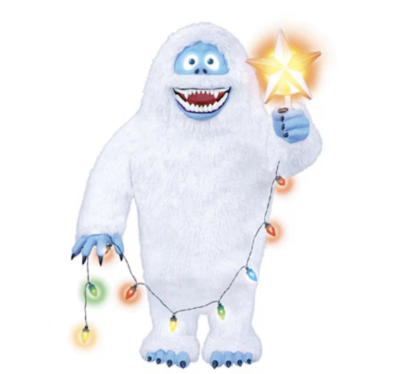 🎄3 FT ANIMATED BUMBLE FROM RUDOLPH THE RED NOSED REINDEER OUTDOOR DECOR❄️