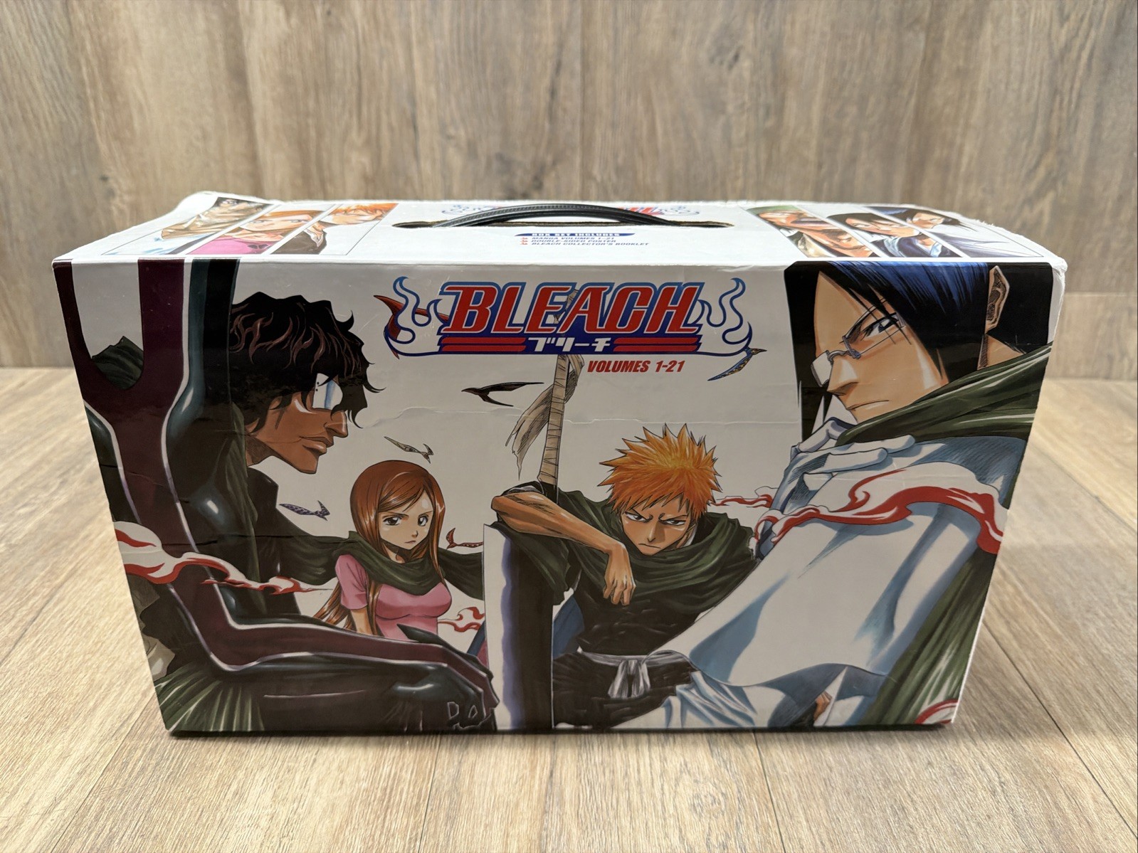 Bleach VIZ Media Manga Box Set Vol 1-21 w/ Poster & Collector\'s Booklet Bleach VIZ Media Manga Box Set Vol 1-21 w/ Poster & Collector\'s Booklet