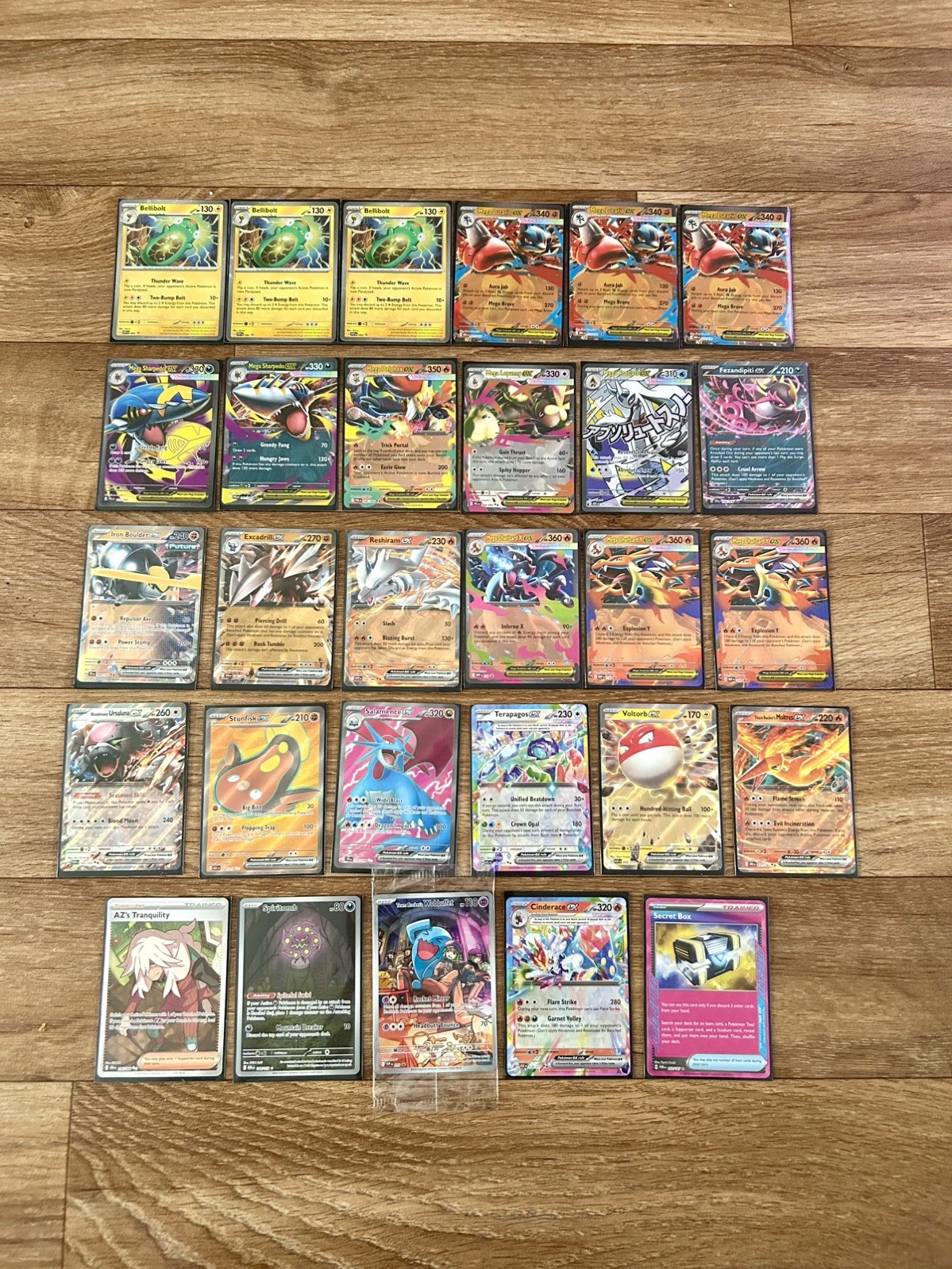 Pokemon Card Bundle 29 EX Full Art Holo Rare Collection Mixed Set Pokemon Card Bundle 29 EX Full Art Holo Rare Collection Mixed Set