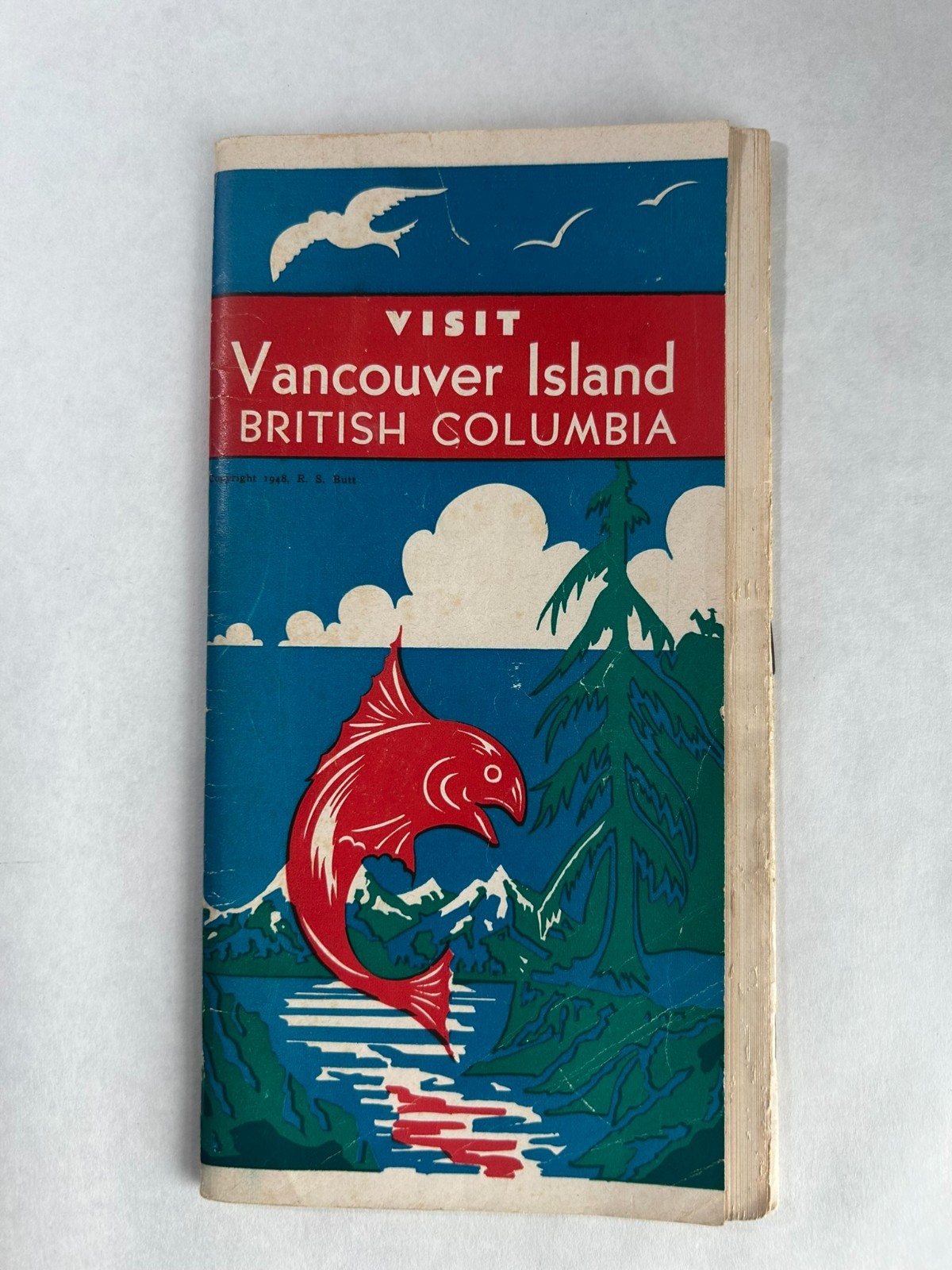 Vintage Vancouver Island British Columbia Canada 1948Tourist Brochures