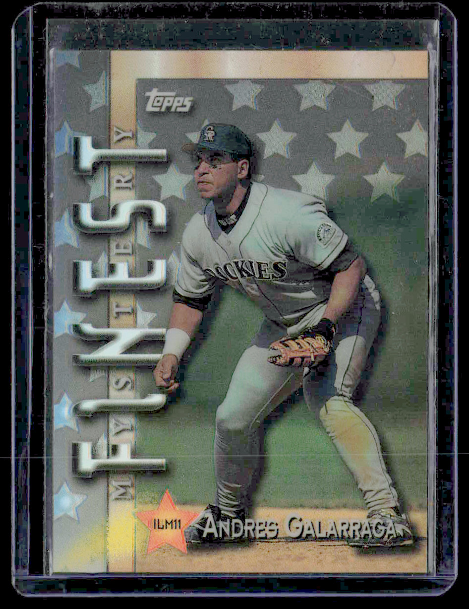 ⚾ 1997 Topps Andres Galarraga #ILM11 Colorado Rockies Vintage 🔥