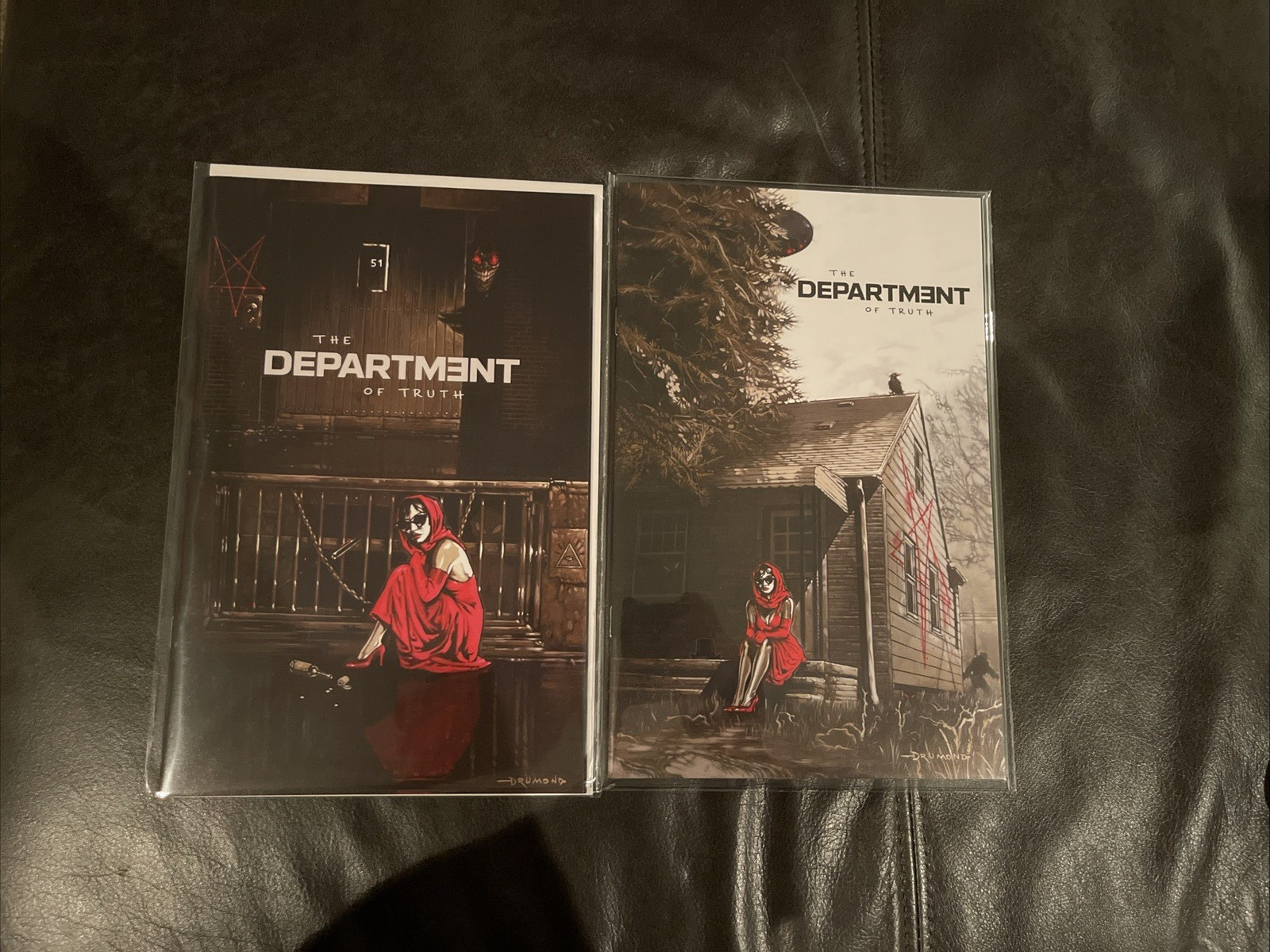 DEPARTMENT OF TRUTH #38 RICARDO DRUMOND EMINEM HOMAGE SET• EXPO DALLAS & SDCC NM