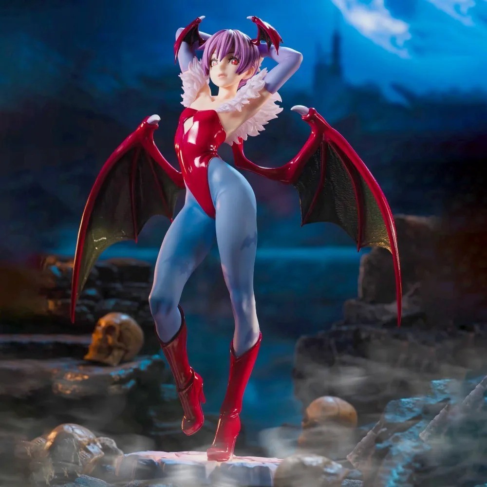 Anime Vampire Lilith Darkstalkers Bishoujo PVC Figure Statue Collect Toys Gifts