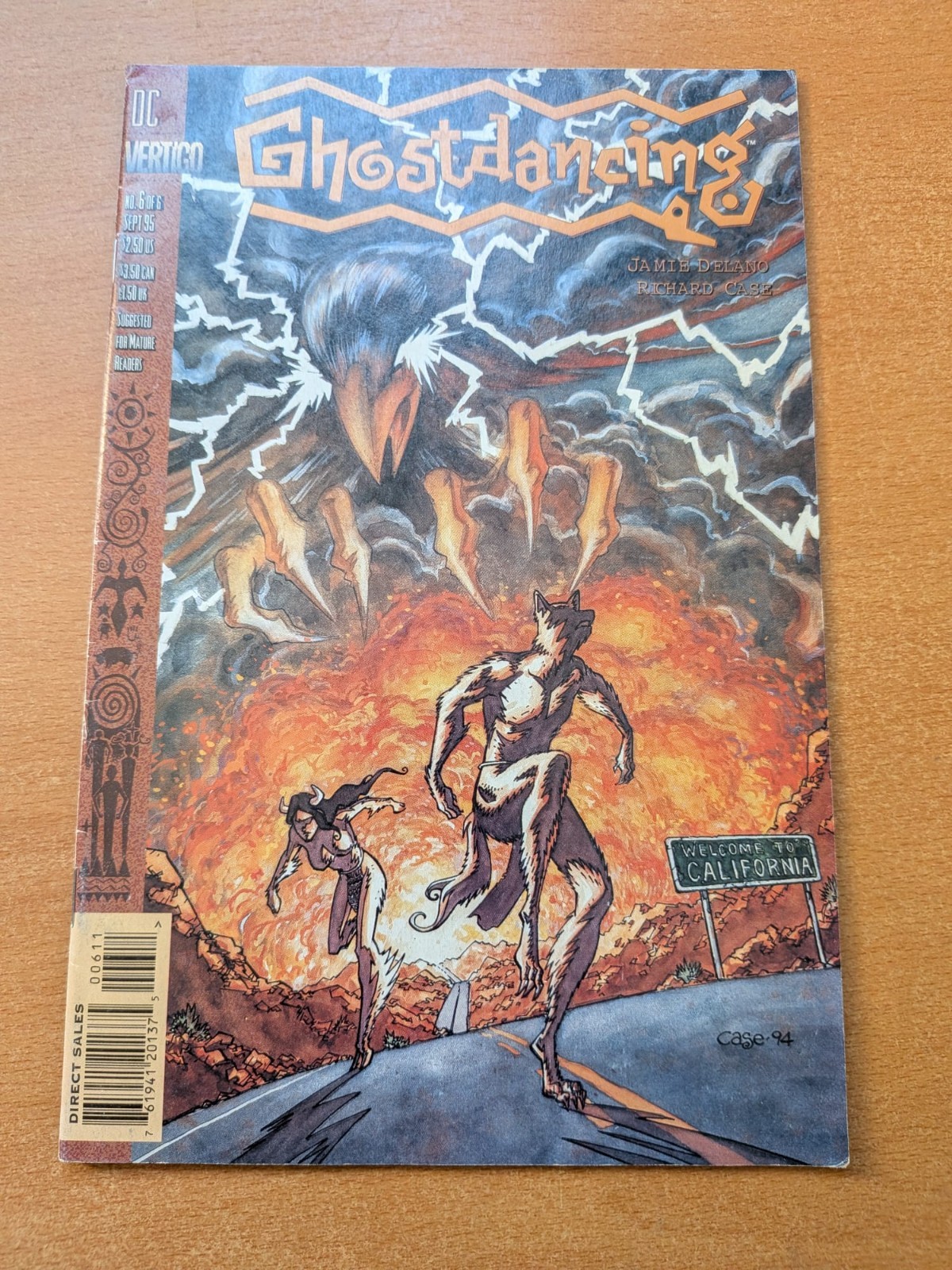 GHOSTDANCING, Vol.1 No.06: The Big One 1995 Vertigo Comics
