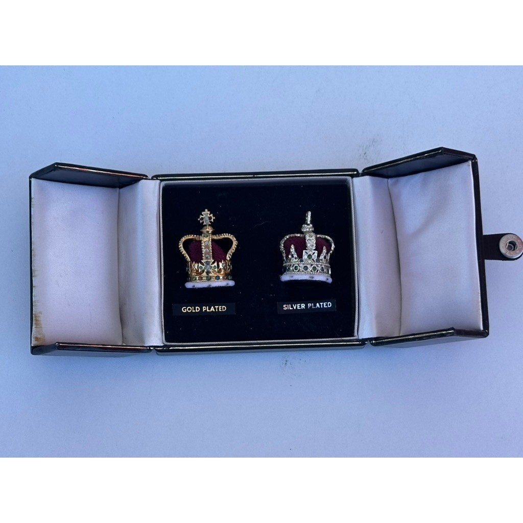 The Miniature Crown Jewel Collection St. Edward's Crowns Box Set Miniatures