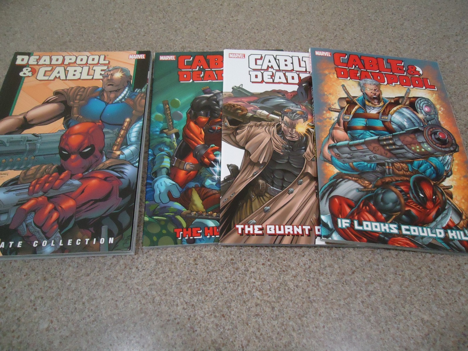 CABLE AND DEADPOOL TPB 1-3 AND DEADPOOL AND CABLE 2 TPB CABLE AND DEADPOOL TPB 1-3 AND DEADPOOL AND CABLE 2 TPB