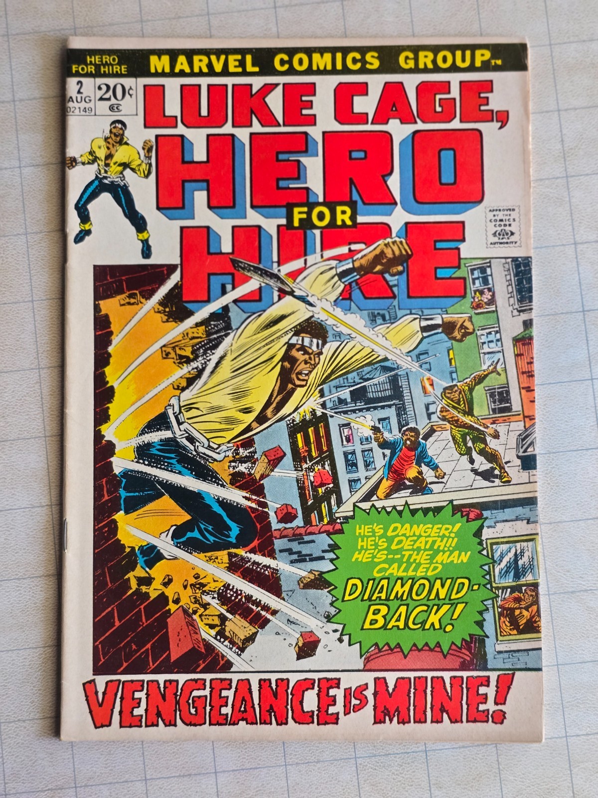 Luke Cage, Hero For Hire 2 Marvel Comics