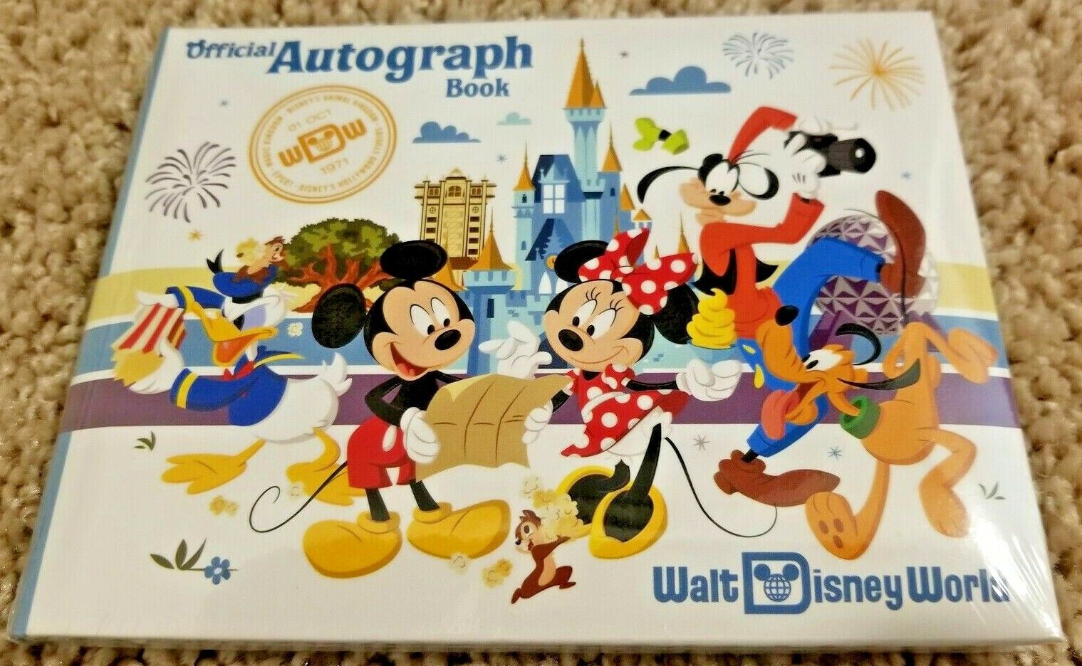 Walt Disney World Official Mickey Autograph Book *New & Sealed* 