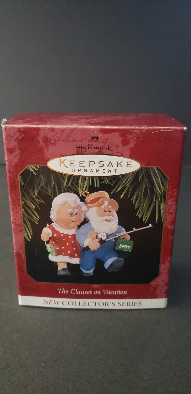 Vintage Hallmark Keepsake Ornament The Clauses on Vacation #1 