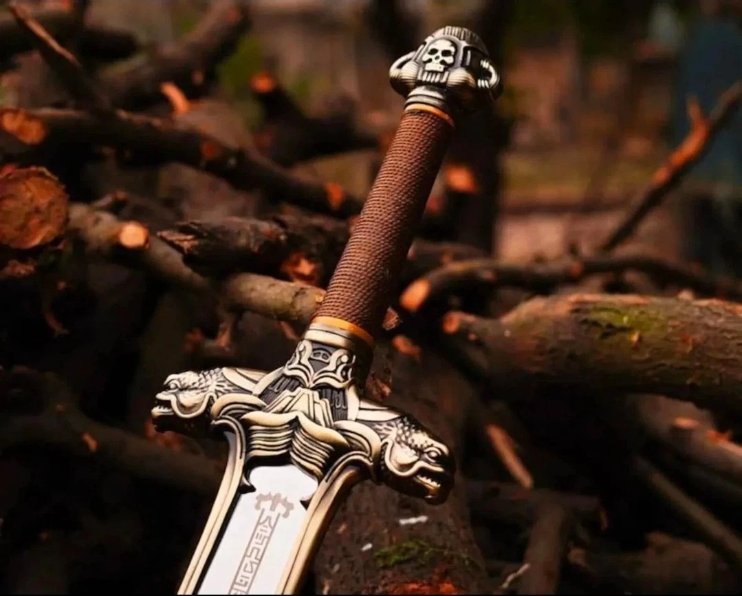 Handmade Hand Forged Carbon Steel Viking Sword | Battle Ready Medieval Sword.Gif