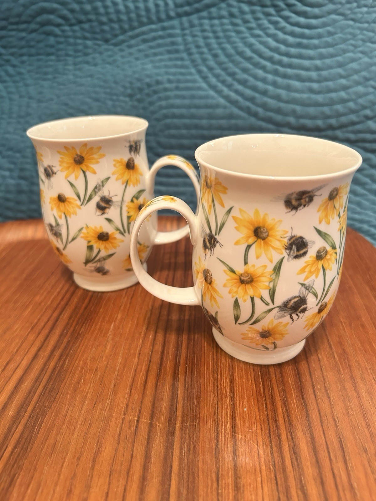 dunoon bone china mugs Edale W Bumblebees -2