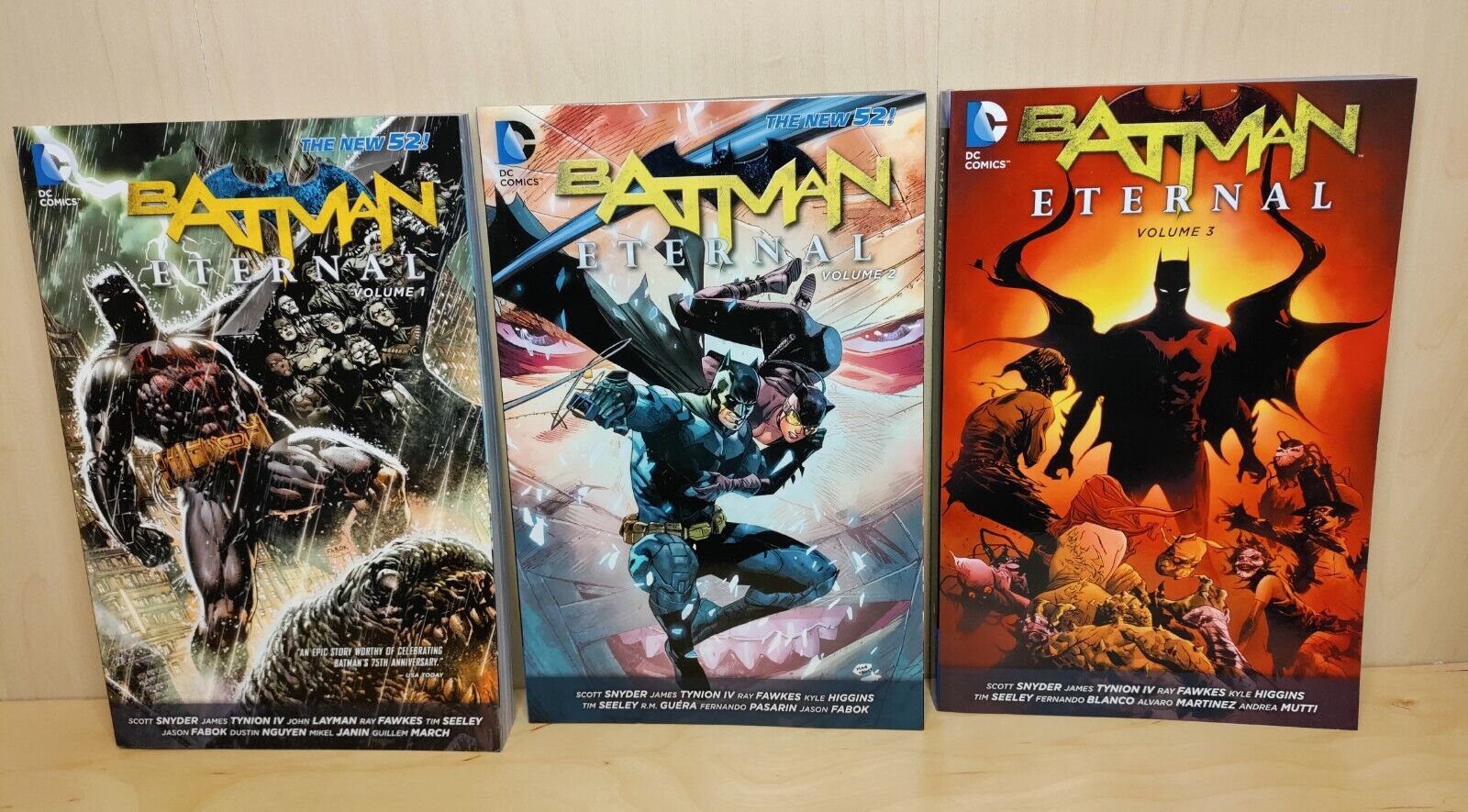 Batman Eternal (DC Comics) TPB Vol. 1,2,3 - Complete Series - Snyder, Tynion IV