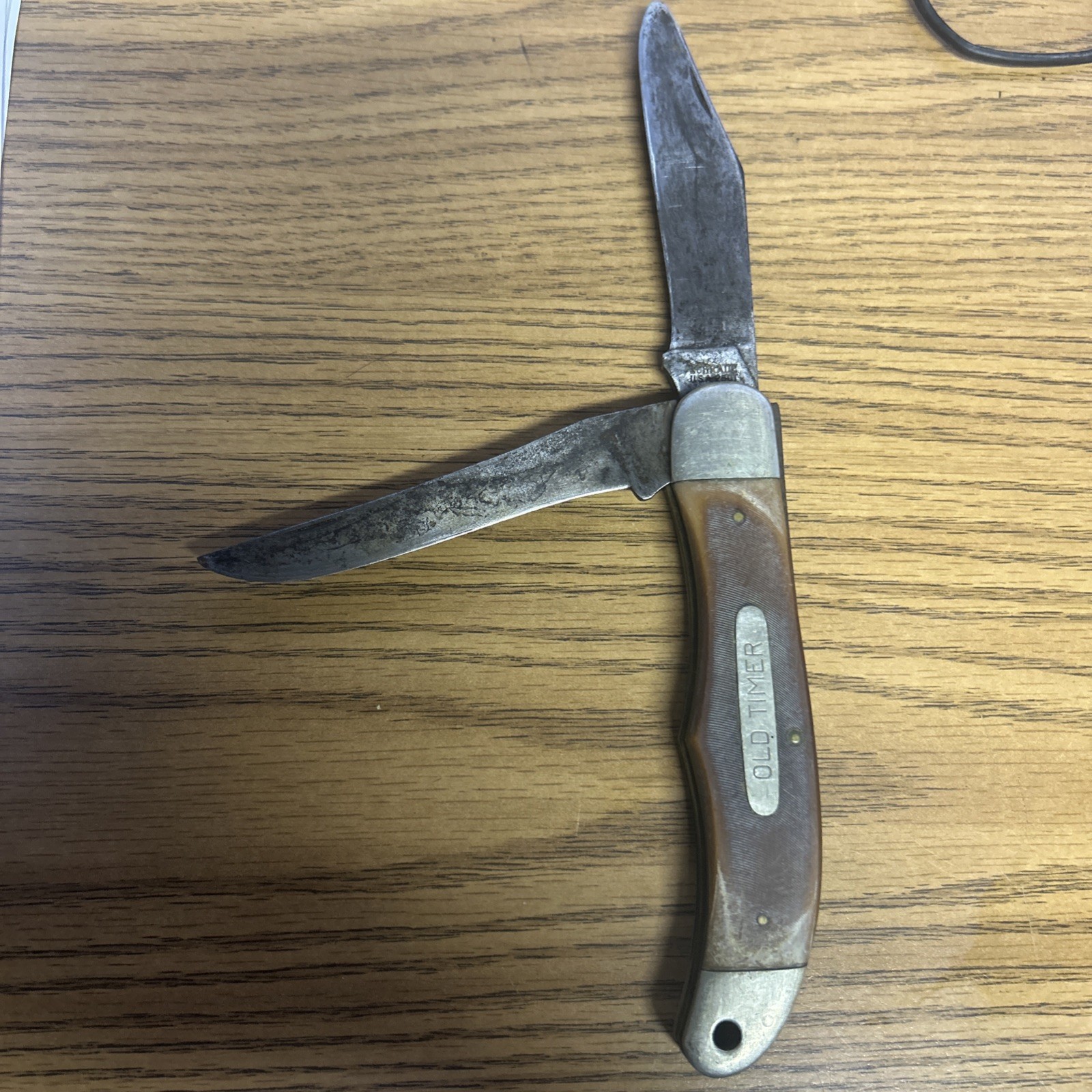 Schrade Walden 25OT Liner Lock Hunter Knife Made In USA 1946-73 5.38