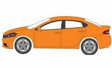 1/64 Greenlight 2013 Dodge Dart Orange County Roads Series 10 Diecast