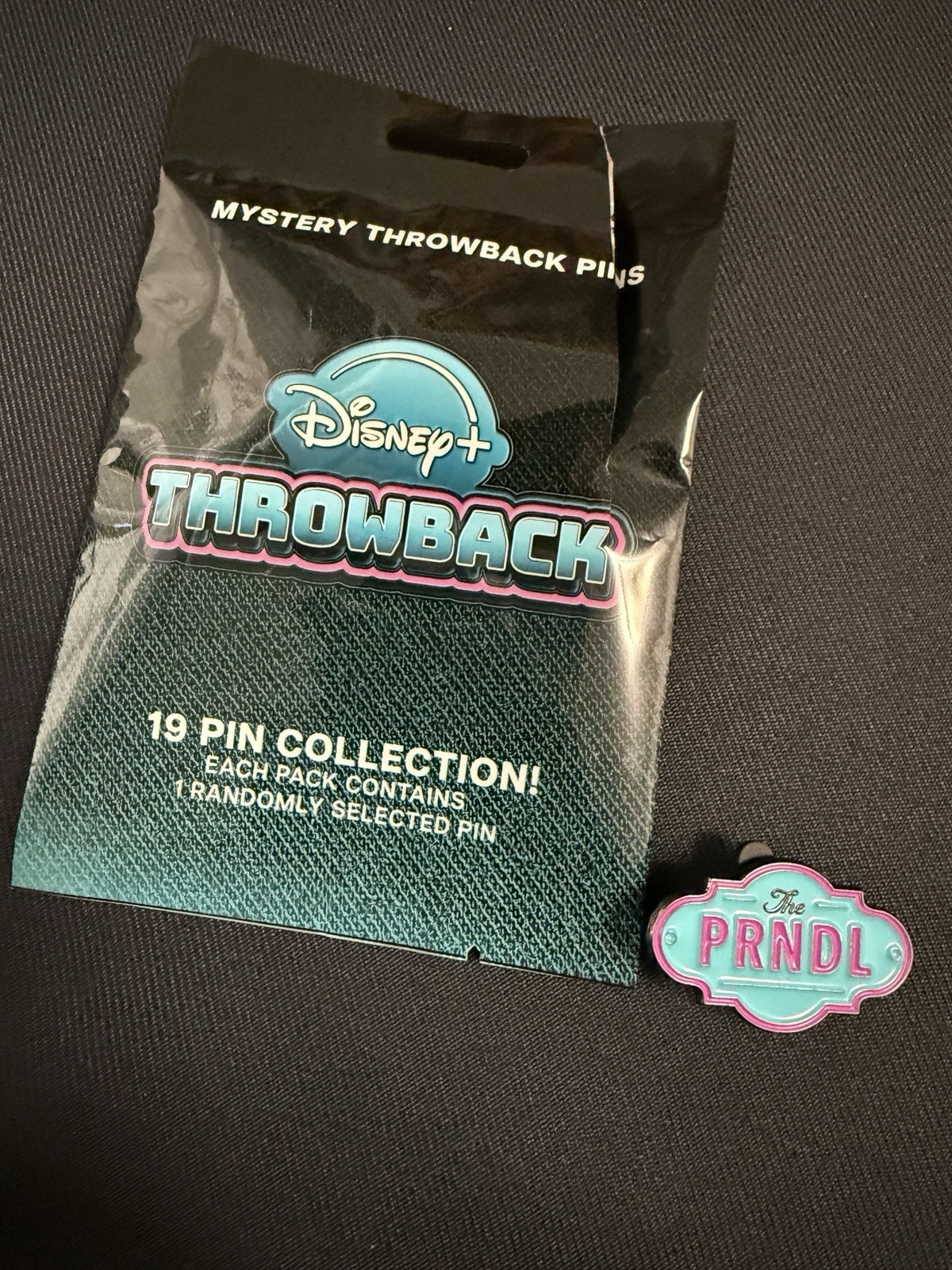 Disney Plus Mystery Throwback Pin THE PRNDL Suite Life Logo Disney+ VidCon 2025