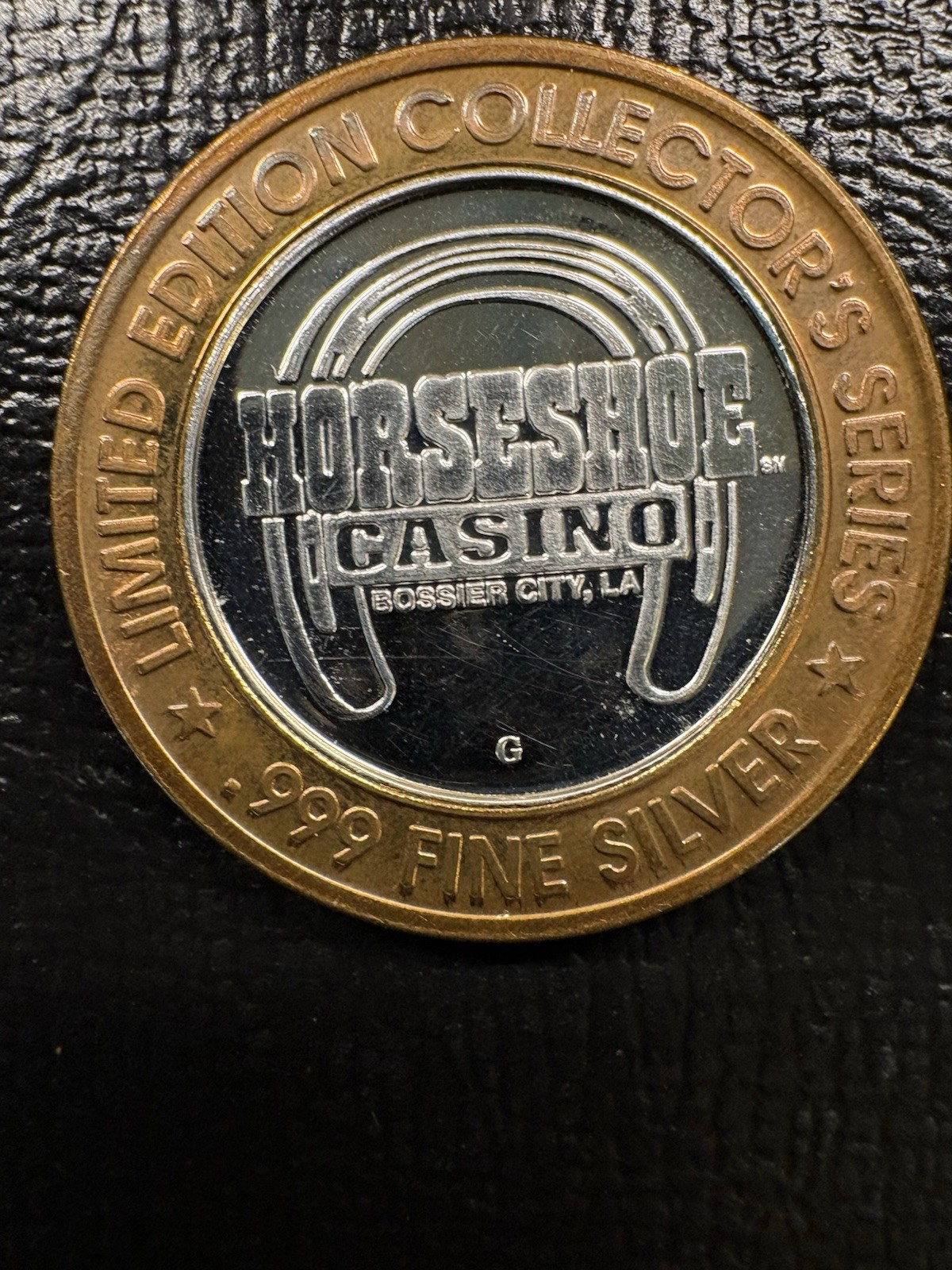 Horseshoe Casino Bossier Limited Edition .999 Fine Silver
