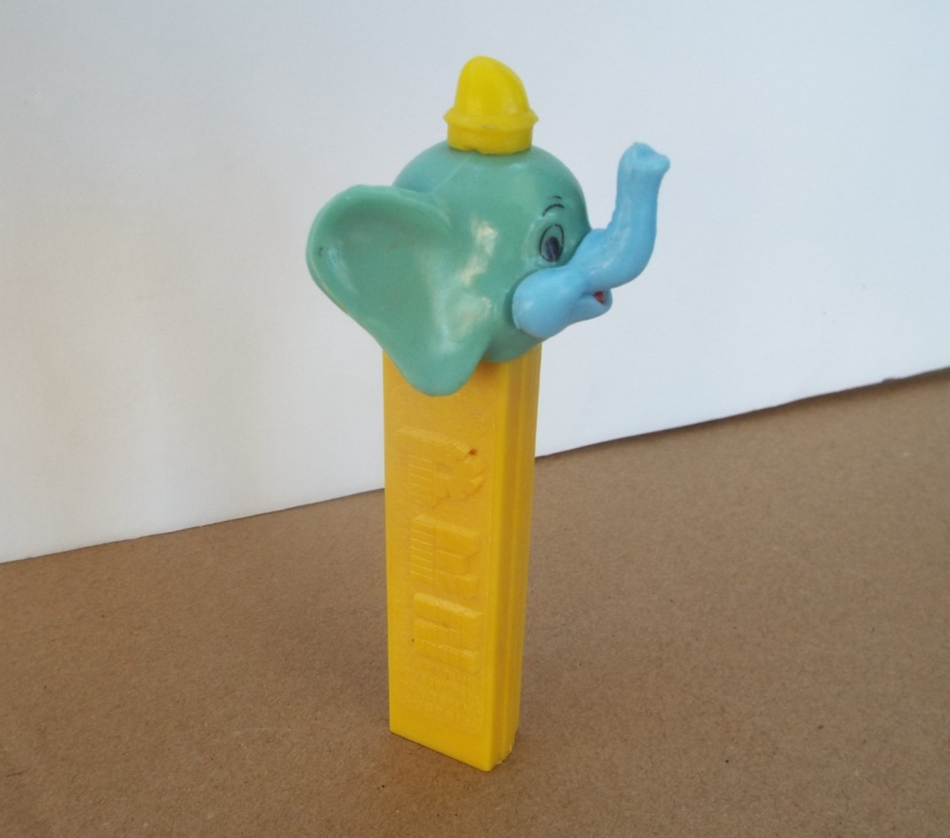 Vintage Pez Dispenser Walt Disney Dumbo Elephant No Feet Made In Austria Vintage Pez Dispenser Walt Disney Dumbo Elephant No Feet Made In Austria