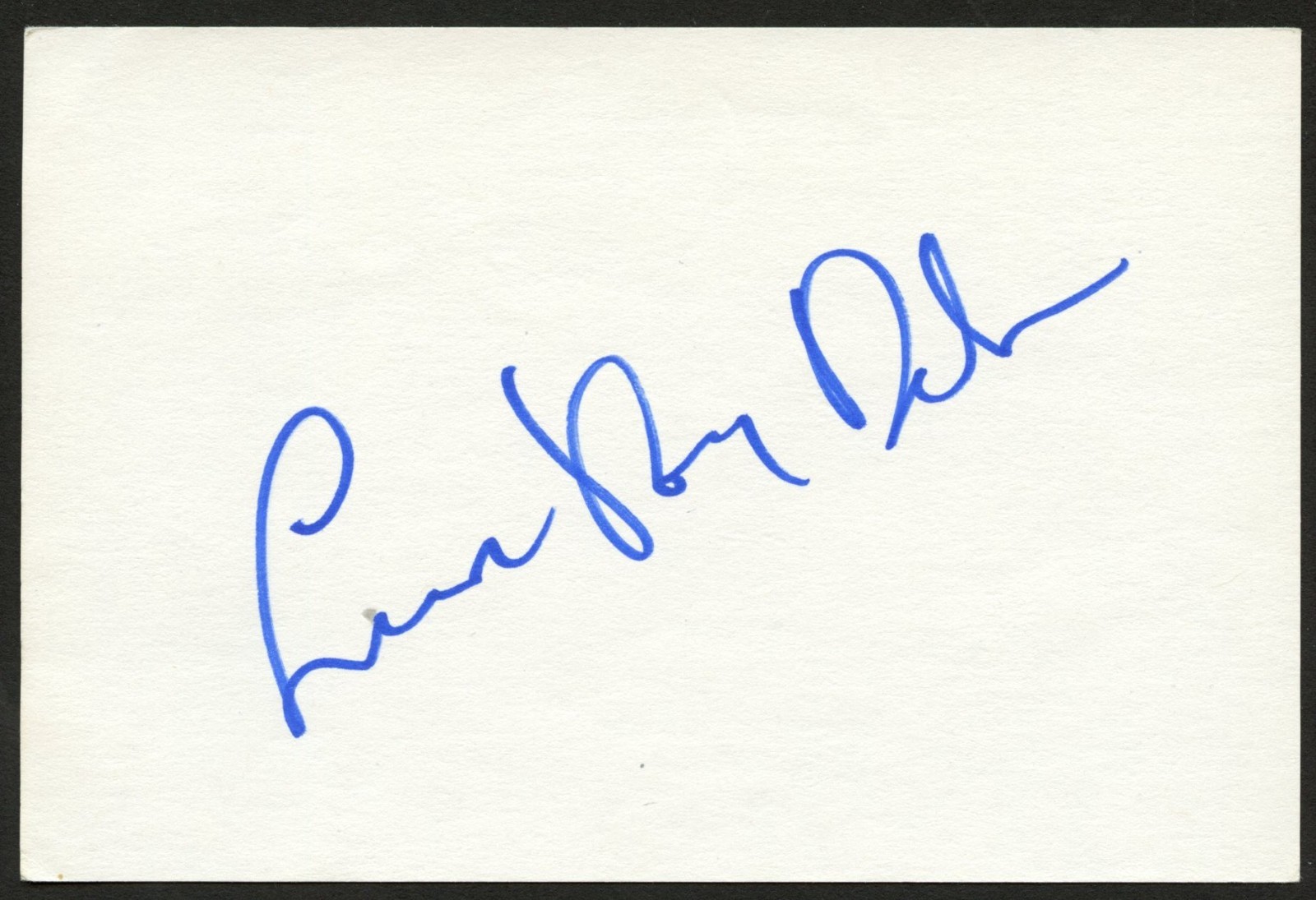 Lenny Von Dohlen d2022 signed autograph 4x6 Cut Actor in film Electric Dreams \'