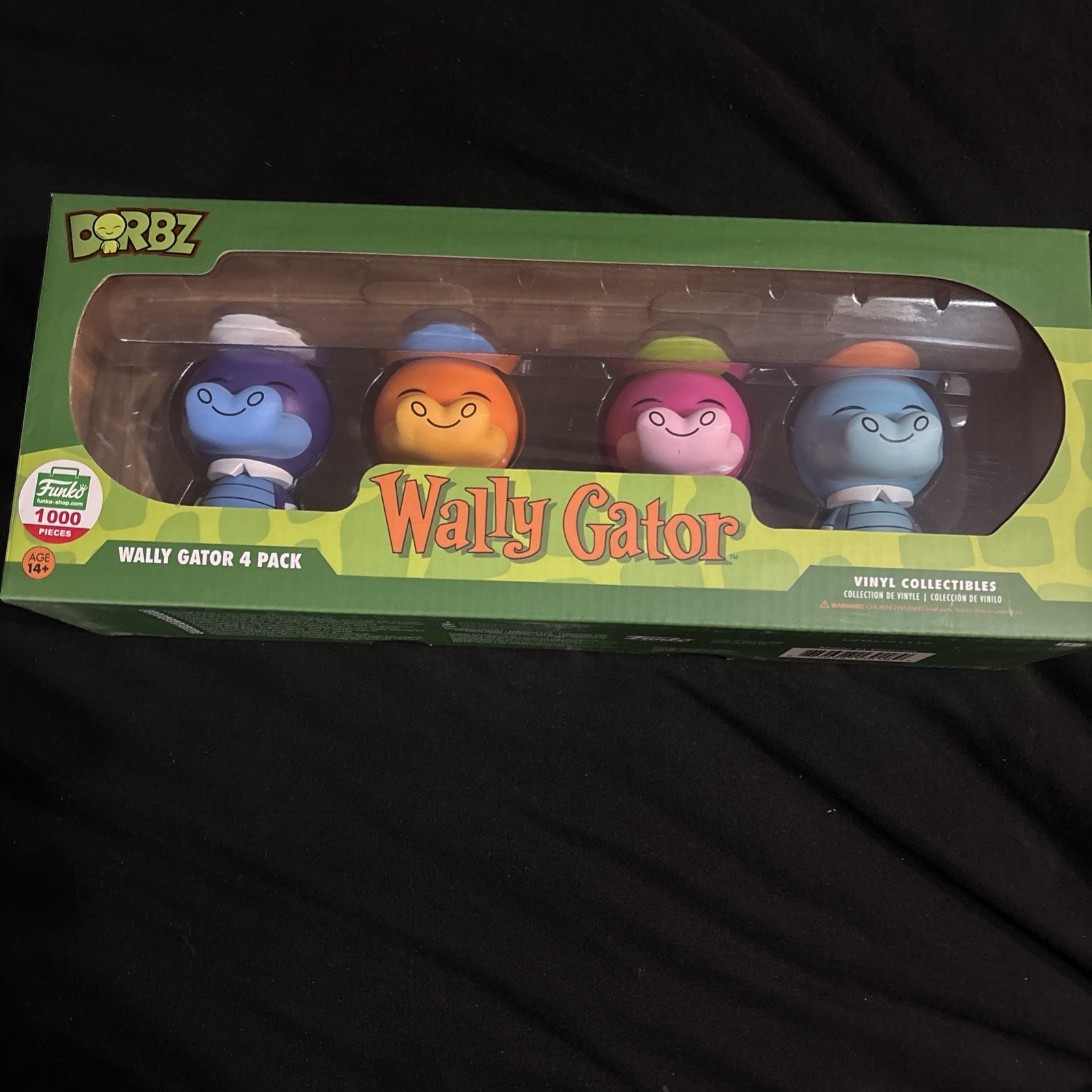 FUNKO DORBZ WALLY GATOR RAINBOW 4-PACK FUNKO SHOP EXCLUSIVE LE 1000 NIB