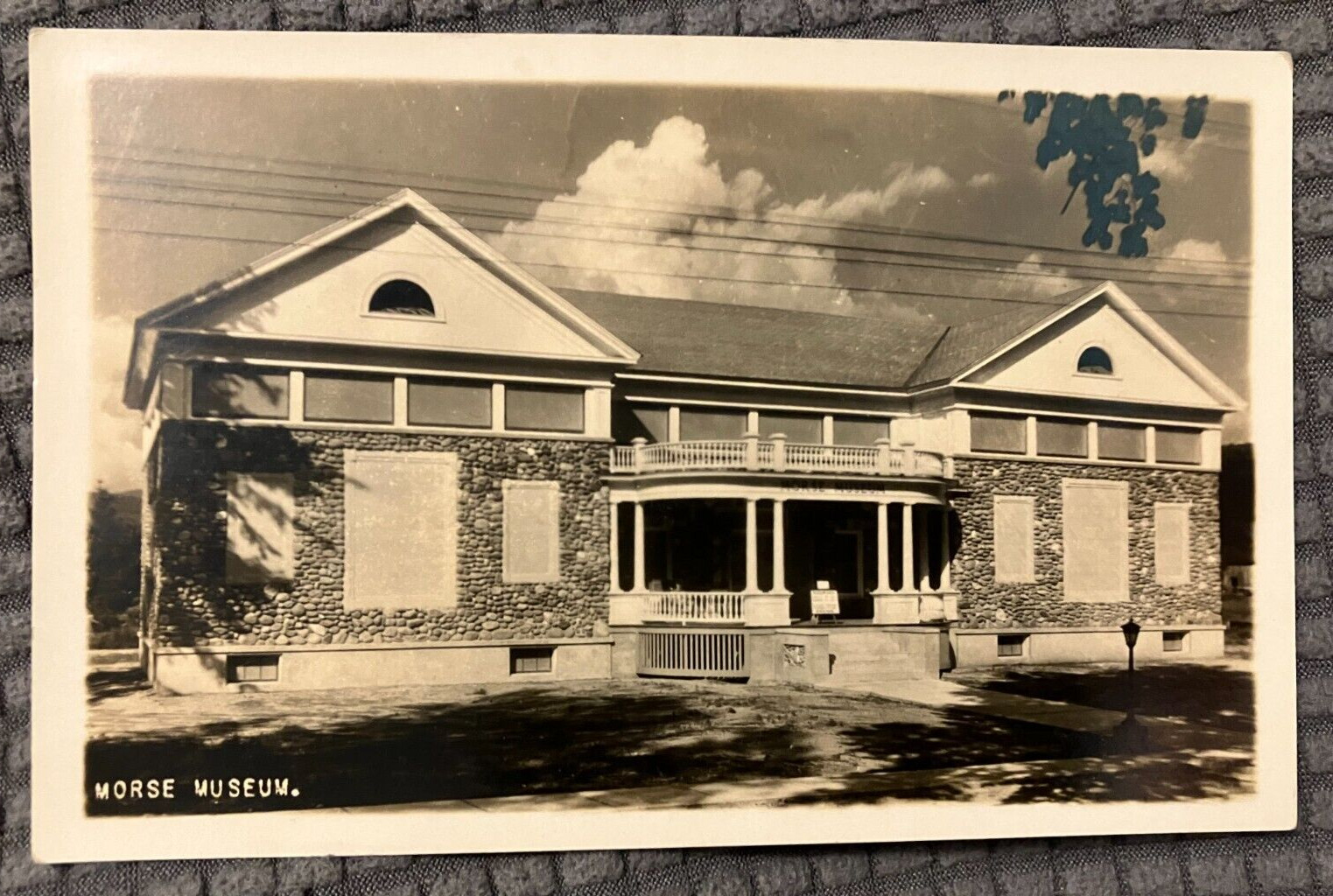 Antique RPPC Postcard - Morse Wildlife Museum in Antrim, New Hampshire  UNPOSTED
