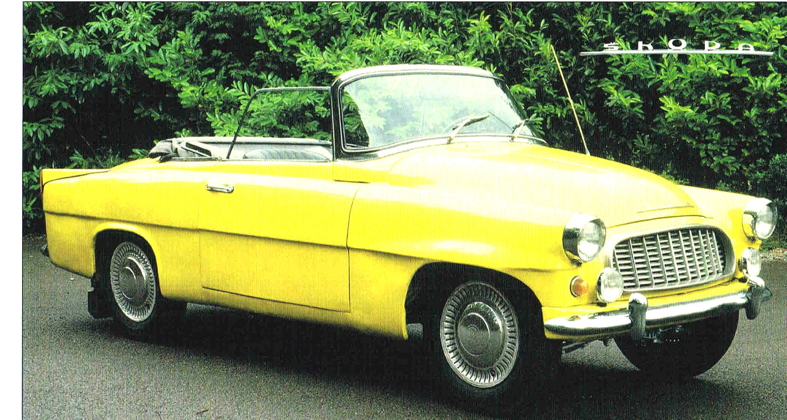 SKODA FELICIA SPEC SHEET / Brochure / Prospek: 1959,1960,1961