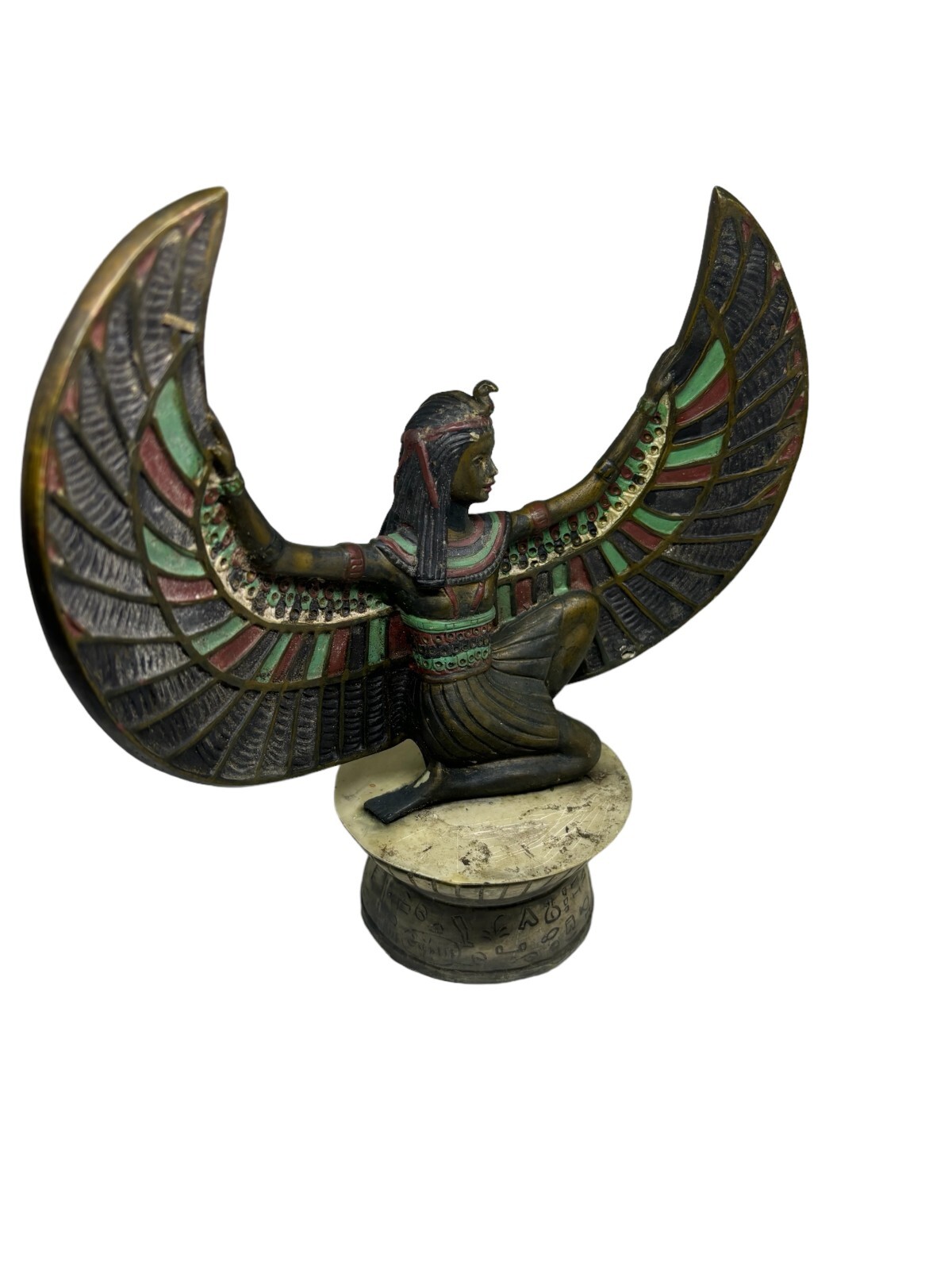 8'  Vintage lsis Egyptian Goddess of Magic and Love Statute