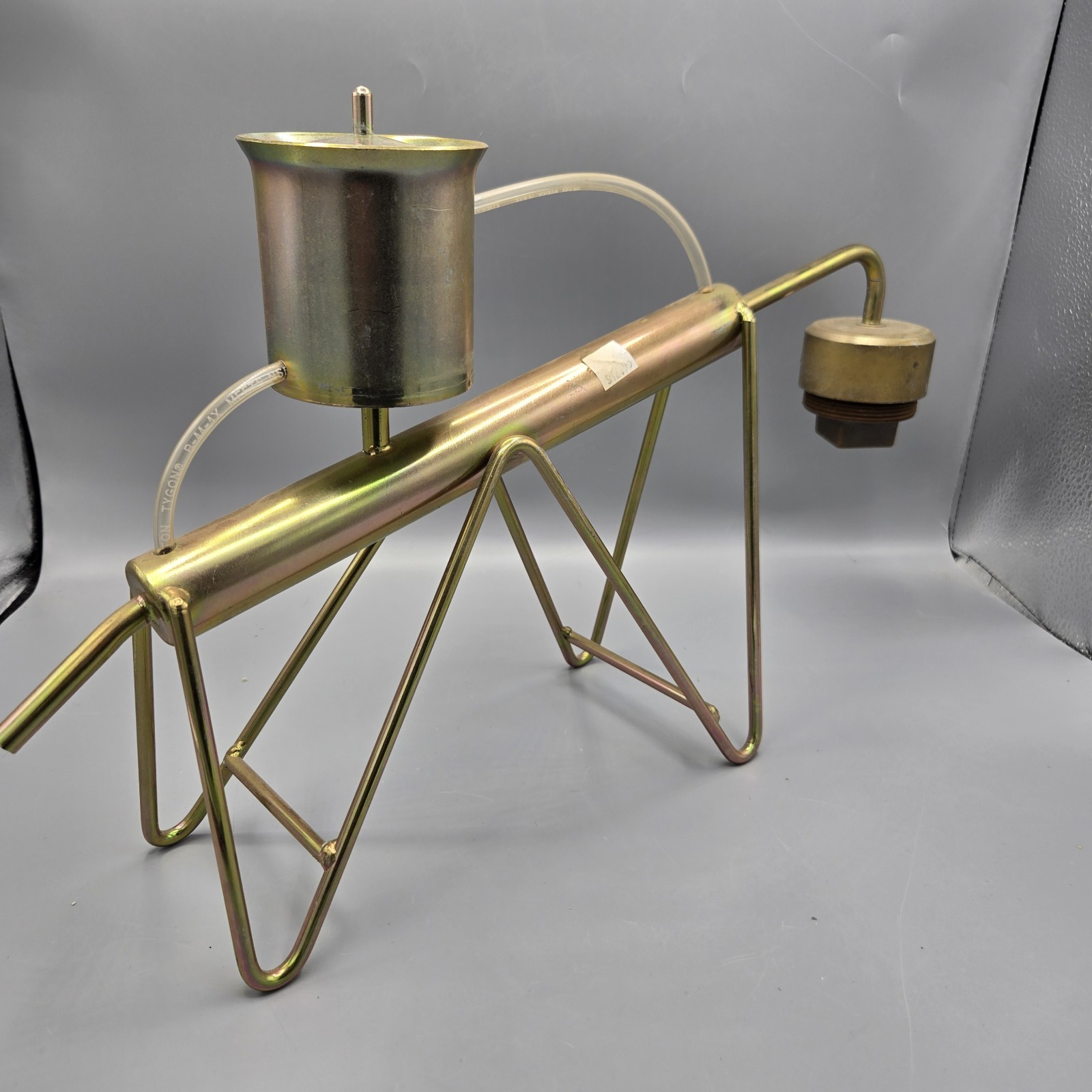 Vtg Mercury  Gold-Amalgam-Continuous Cooling Retort 