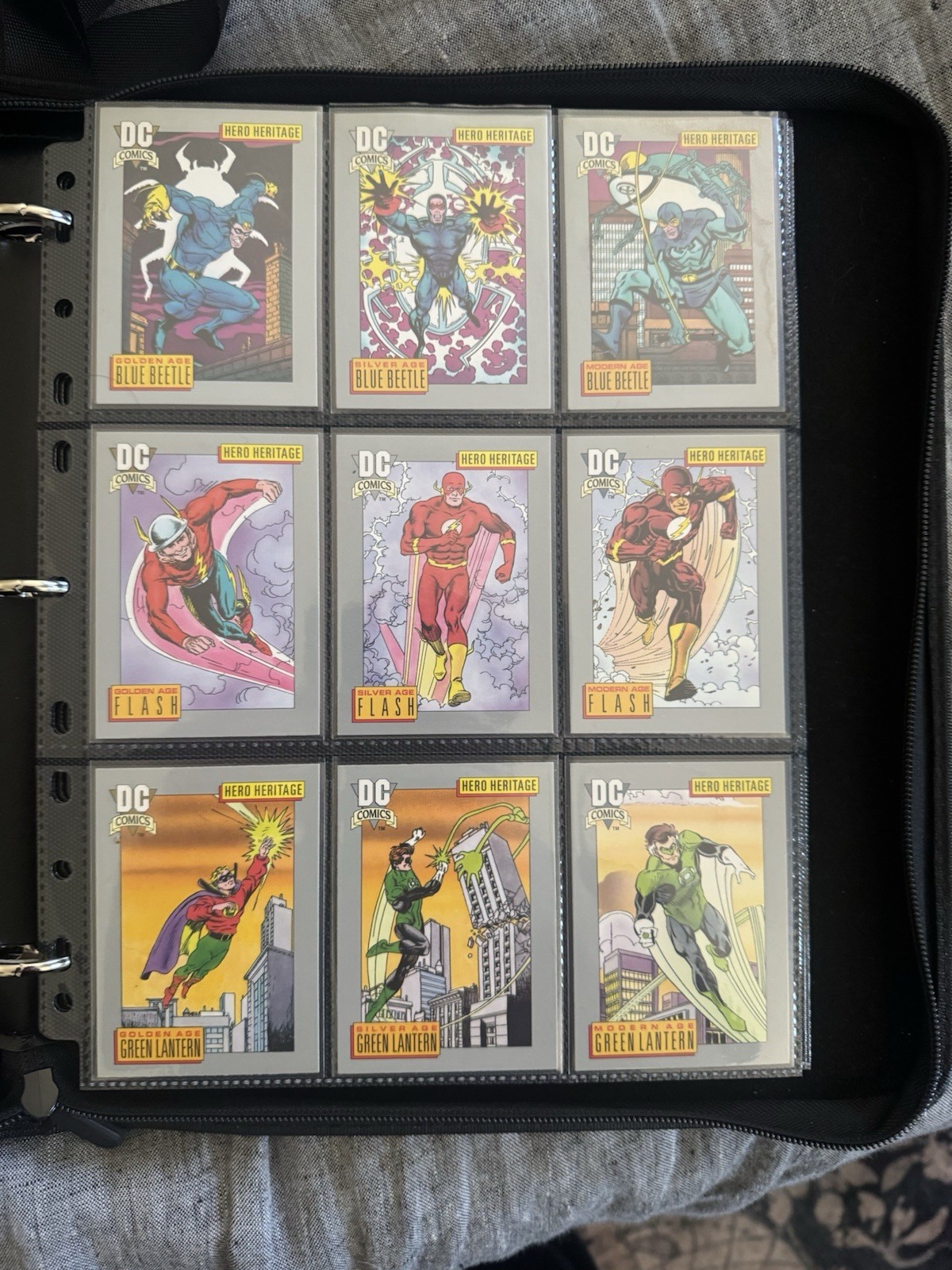 1992 Impel DC Comics DC Cosmic Full Base Set Plus 9/10 Holos