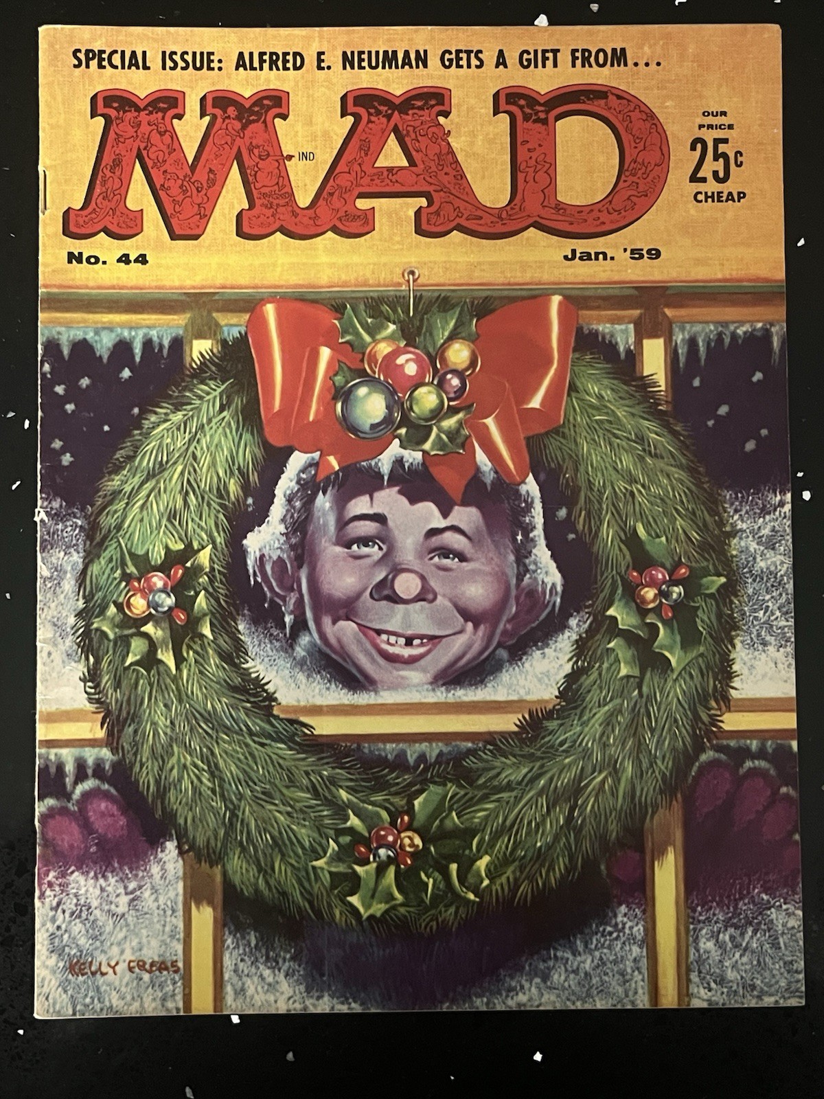 EXCELLENT CONDITION Vintage 1959 MAD Magazine #44 Special Christmas Issue VF