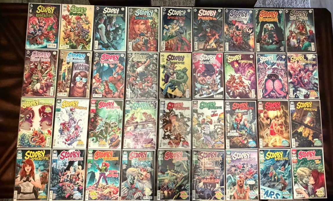Scooby Apocalypse 1-36 Complete Series Set DC Comics 2016 Scooby Doo VF/NM 🔥