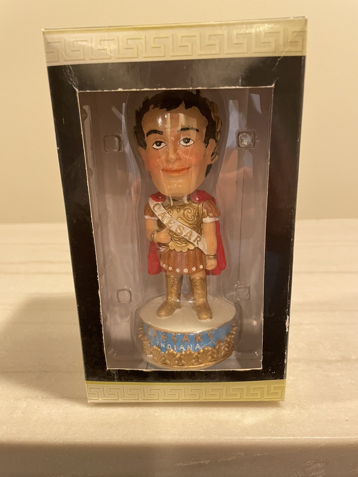NRFB CAESARS INDIANA CEASAR Resin Advertising Bobble head (S20C)