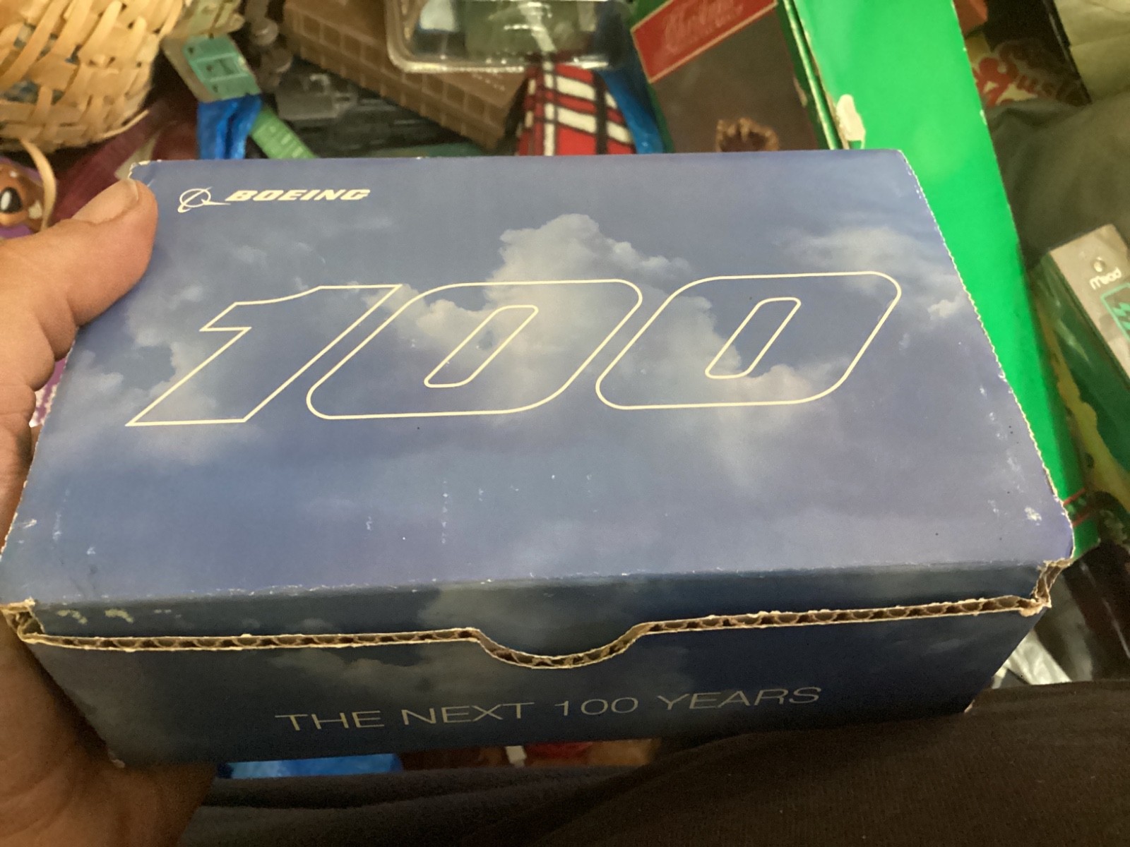 Boeing The Next 100 Years Paper Weight Promotional Aerospace Item Employee Gift