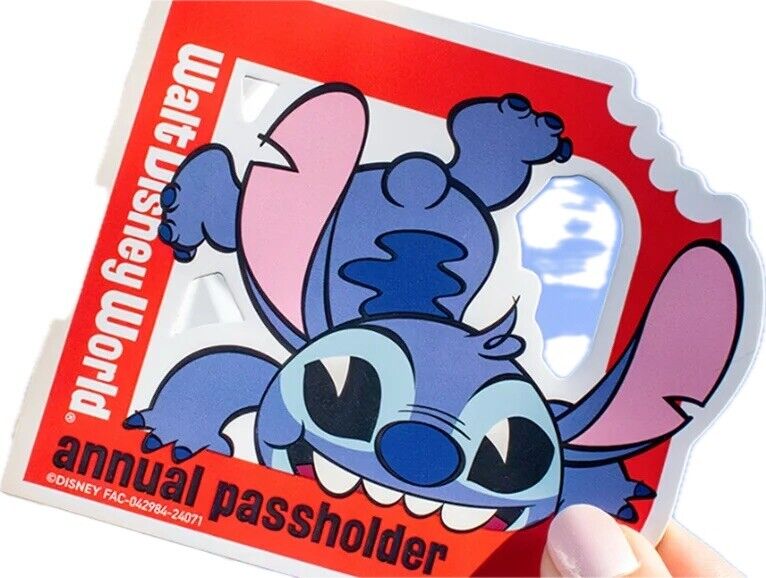 2024 Disney Parks Walt Disney World Annual Passholder Stitch Magnet Limited