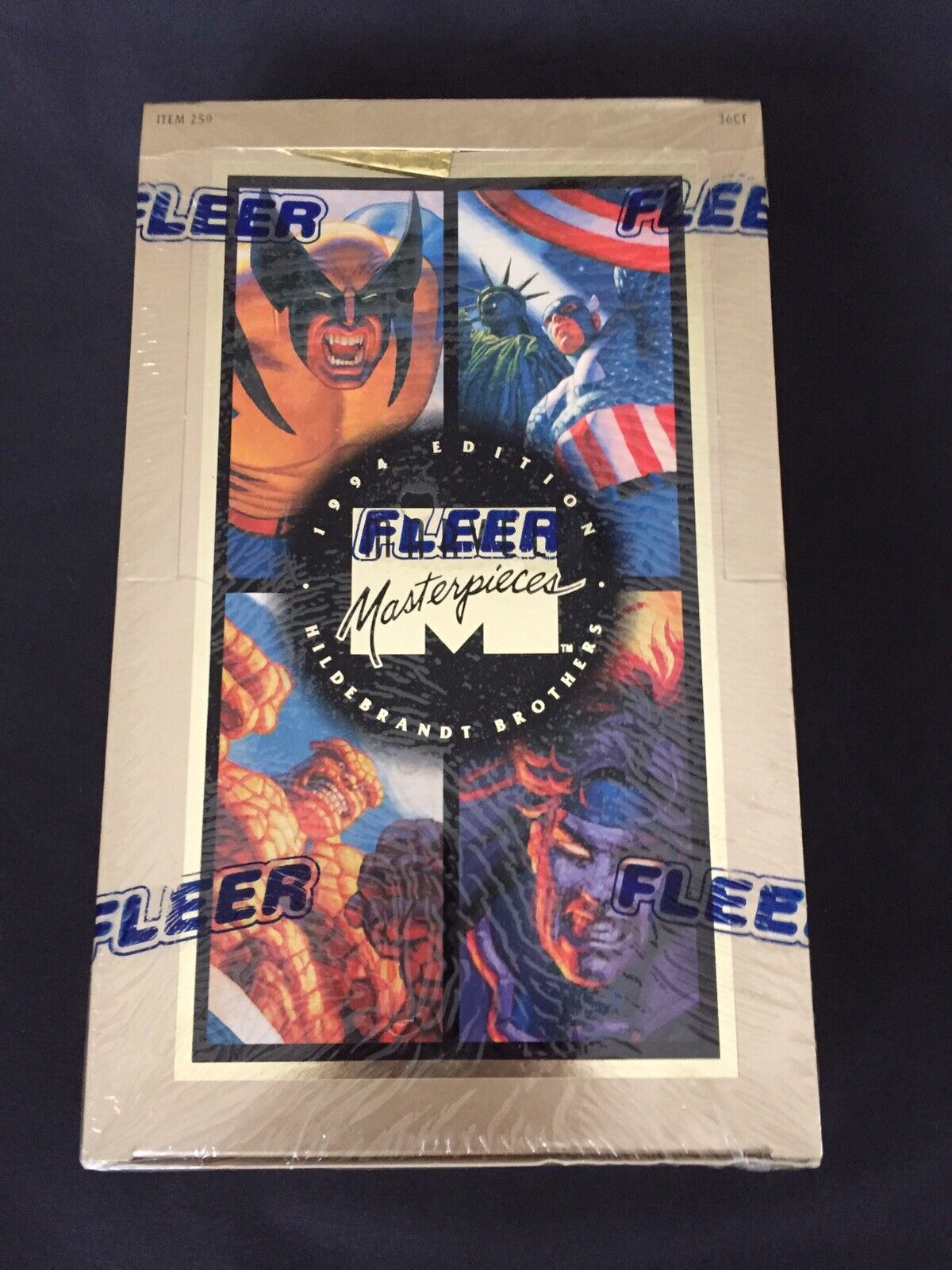 1994 Marvel Masterpieces-Hildebrant Bros -Sealed Box-Fleer-NEVER OPENED