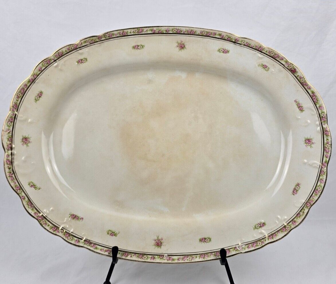 Antique Mercer English Oval 17.25\
