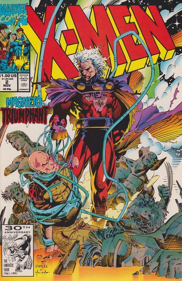 X-Men #2 Jim Lee, Marvel Comics 1991