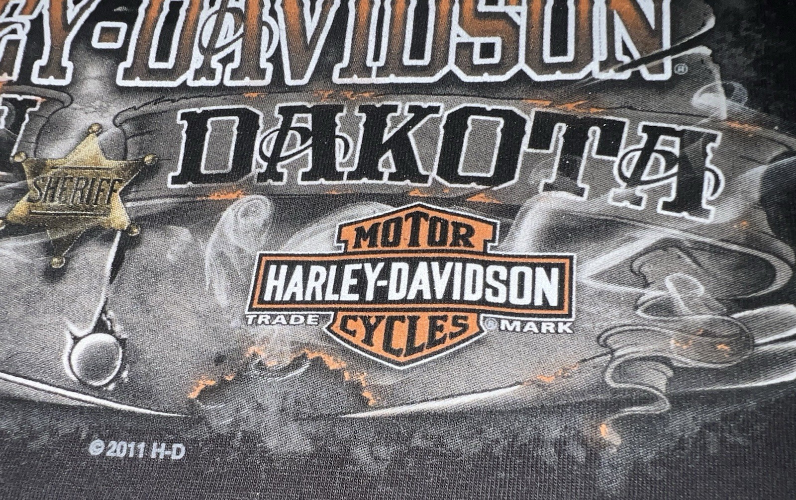 Harley Davidson Deadwood SD Vintage Saloon Shirt 3XL Black RK Stratman