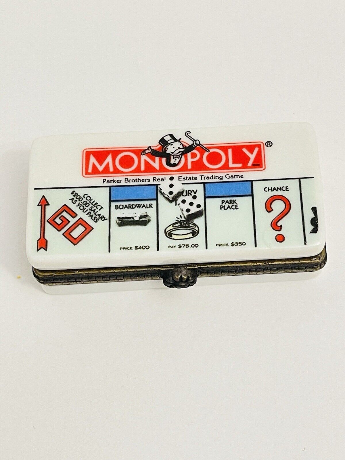 “Monopoly” Hasbro PHB Midwest of Cannon Falls Porcelain 3D Car Trinket in Box