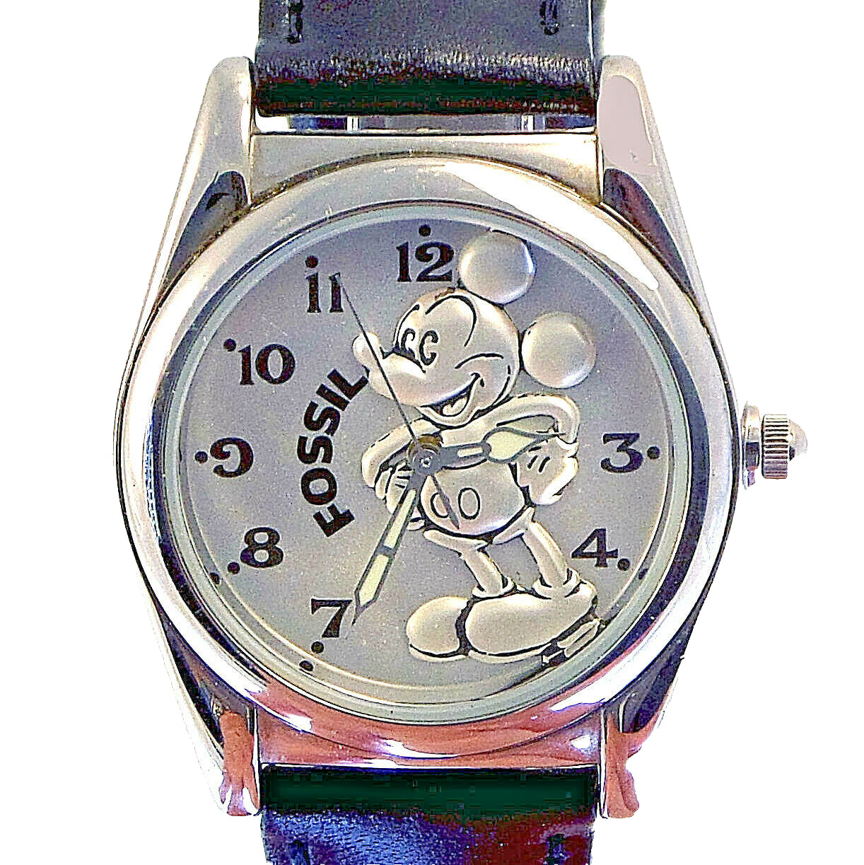 Mickey Mouse Rare 3-D Look Dial, New In Box Fossil Unworn Collectible Watch $99 Mickey Mouse Rare 3-D Look Dial, New In Box Fossil Unworn Collectible Watch $99