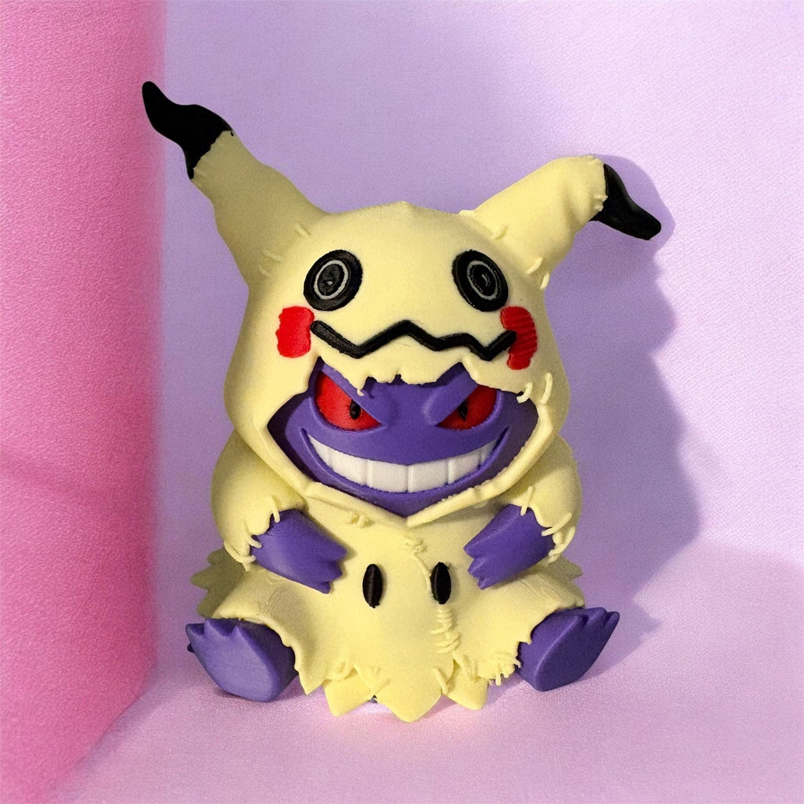 Gengar Dressed As Mimikyu Pokemon Figurine 5in tall