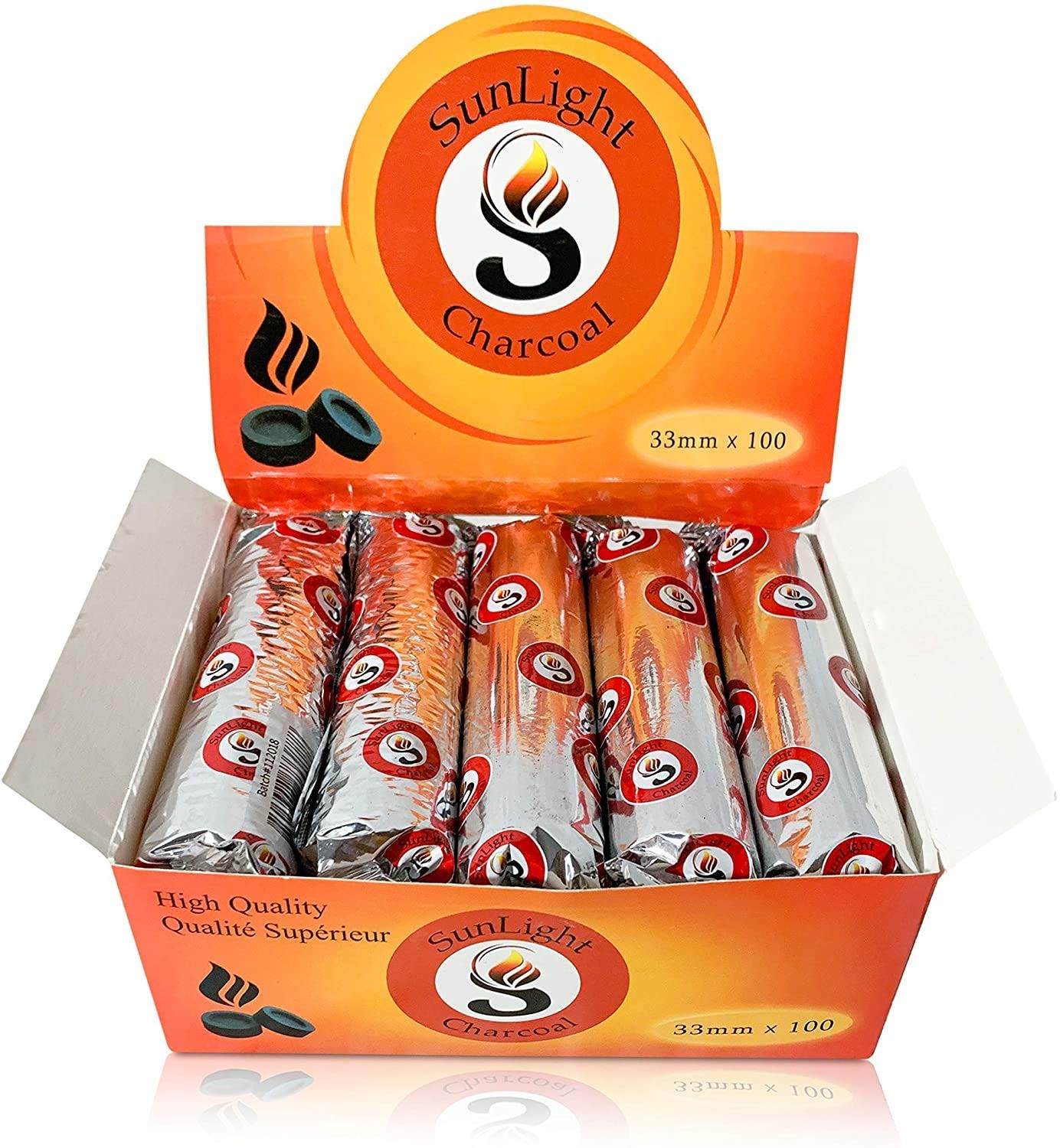 Sunlight® Charcoal Tablets for Incense– Quick Light Charcoal Tablets – C... Sunlight® Charcoal Tablets for Incense– Quick Light Charcoal Tablets – C...