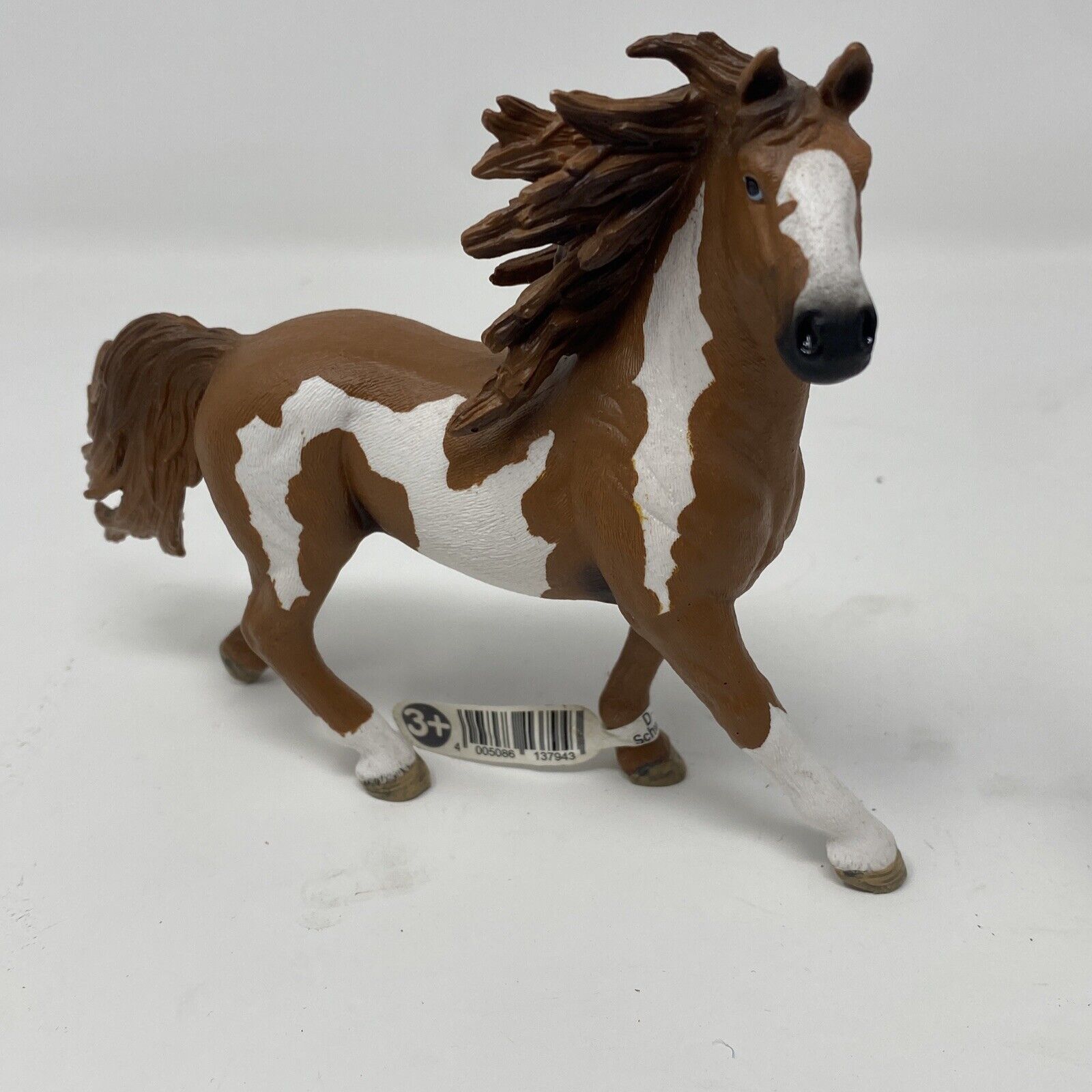 Schleich Am Limes 69 Brown And White Pinto Stallion Horse New With Tag 2014