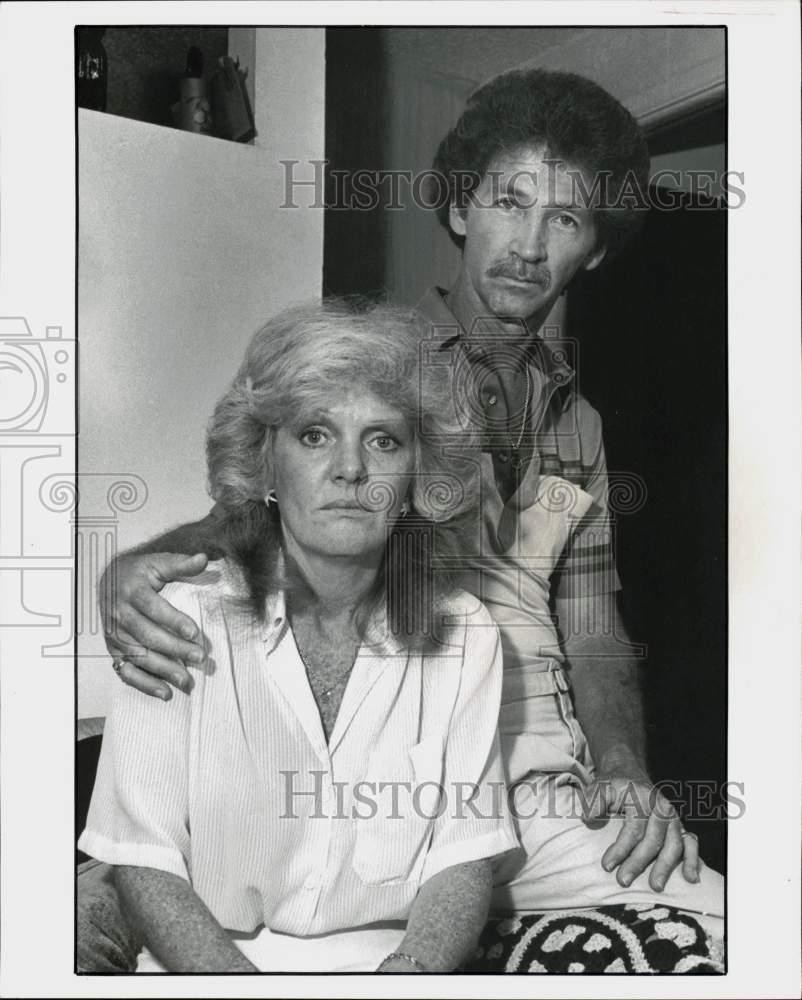 1984 Press Photo John and Shirley Faulkner parents of Penny Lee murder victim