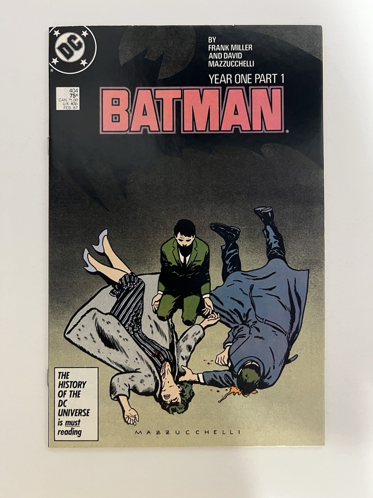 Batman 404-407 Year One Part 1-4 Frank Miller David Mazzucchelli DC Comics