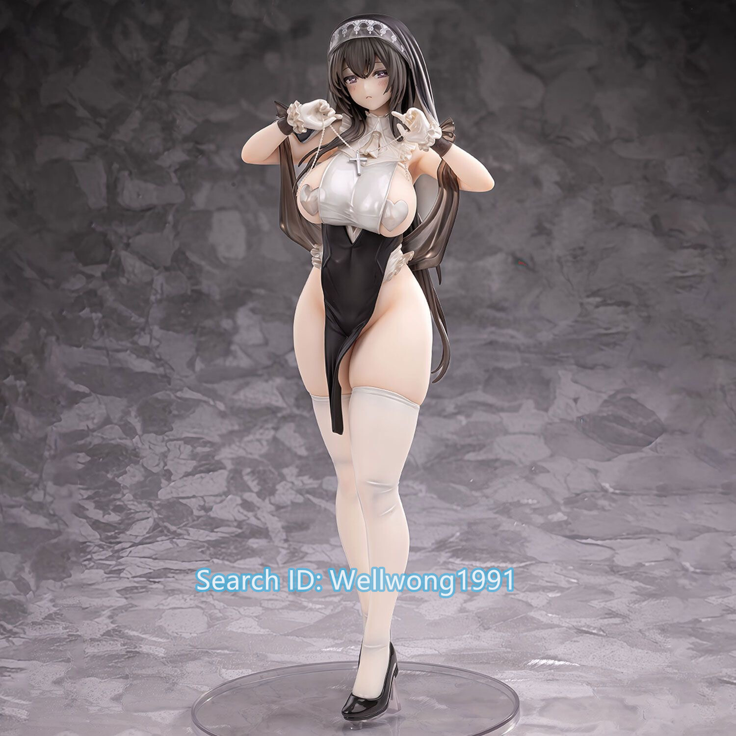 Sexy Hentai Anime Nun Ecchi Figure Toy Limited Edition Model Statue New 26cm